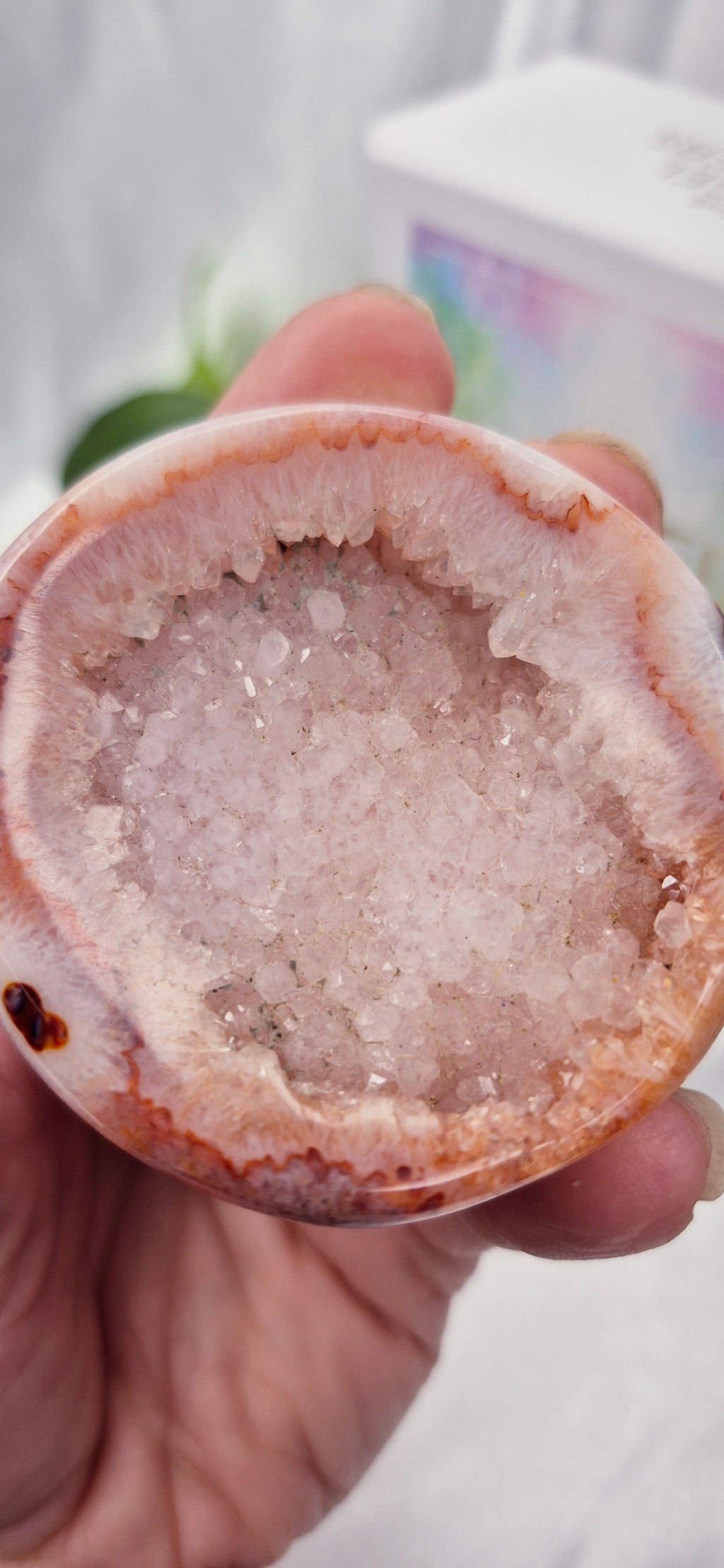 Carnelian Druzy Mini Bowl
