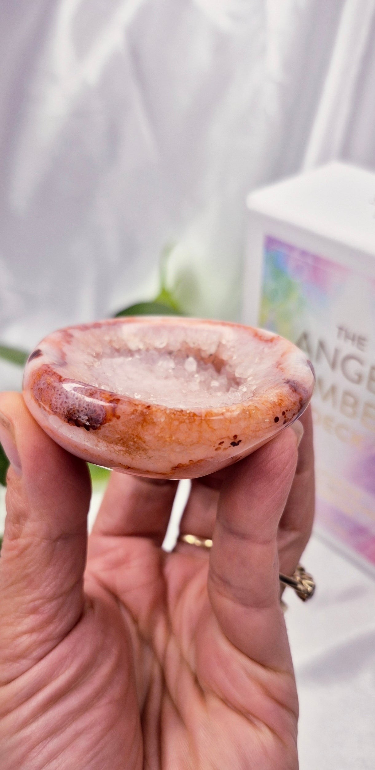 Carnelian Druzy Mini Bowl