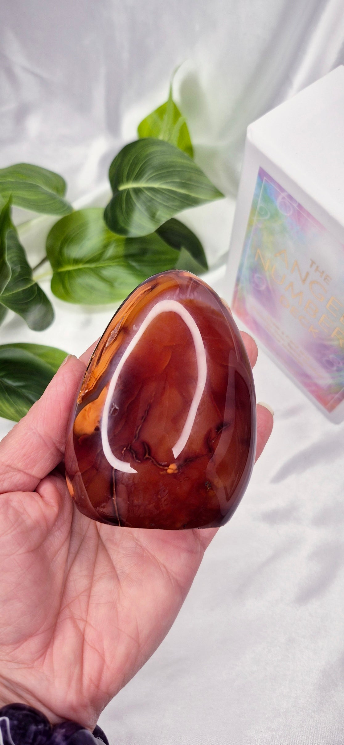 Carnelian Freeform Carving