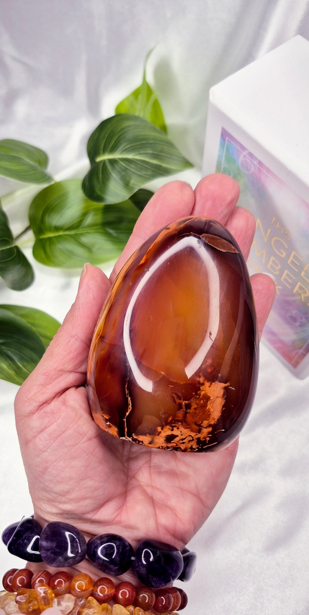 Carnelian Freeform Carving