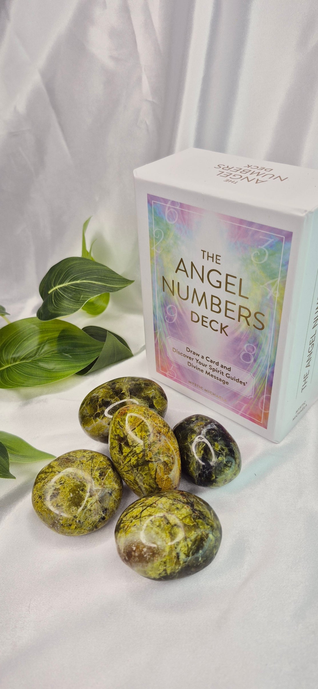 Green Opal Palm Stone