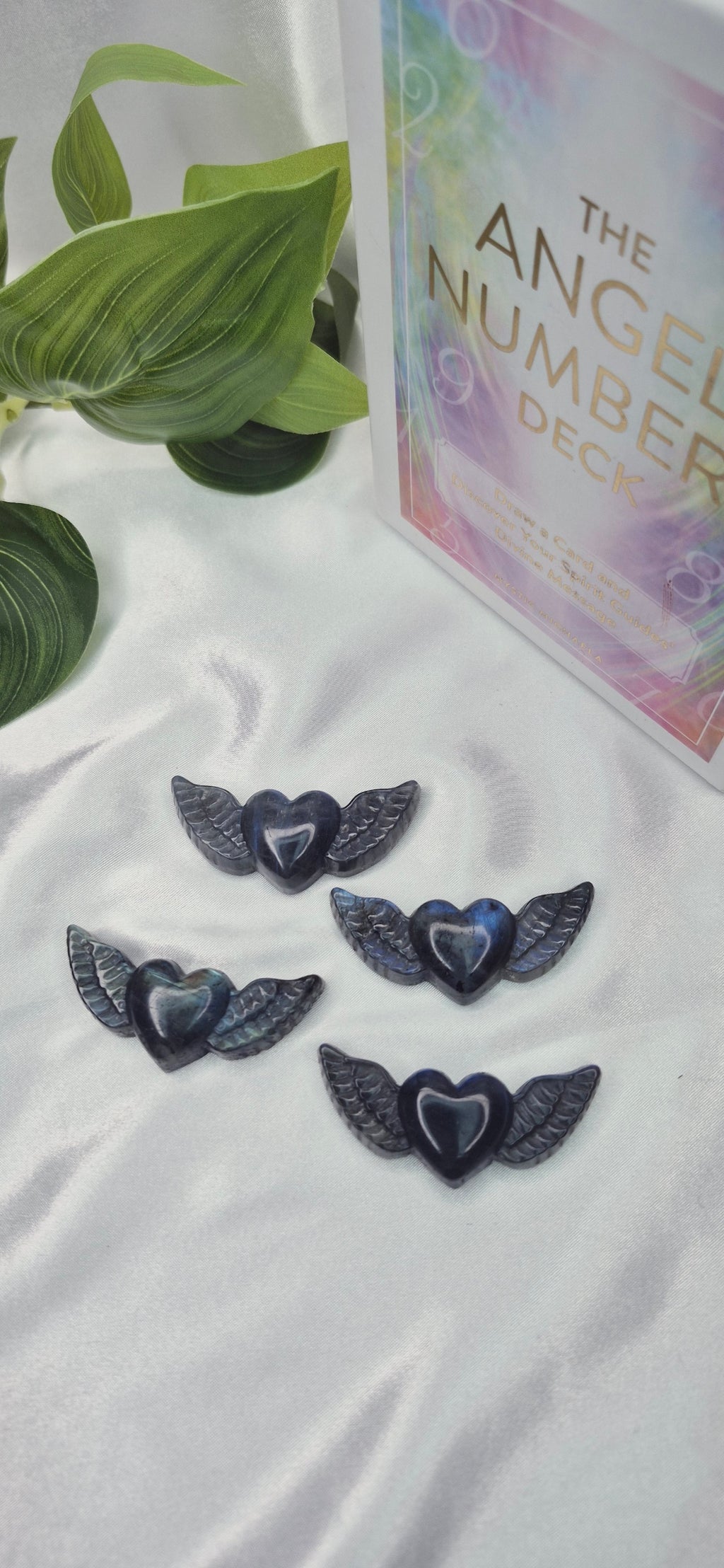 Labradorite Mini Heart/Wing Carving