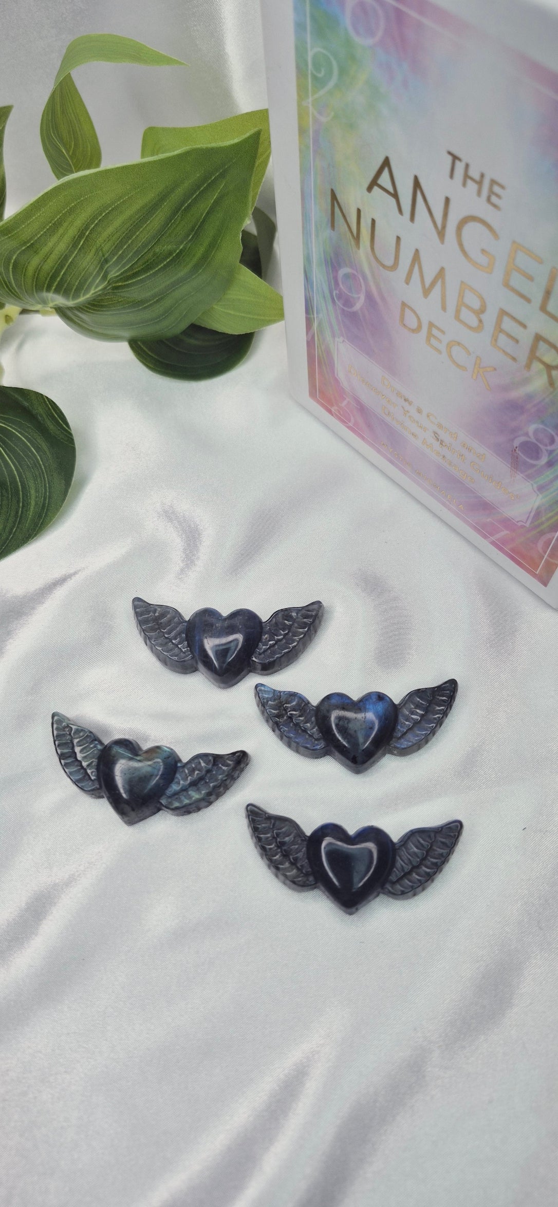 Labradorite Mini Heart/Wing Carving