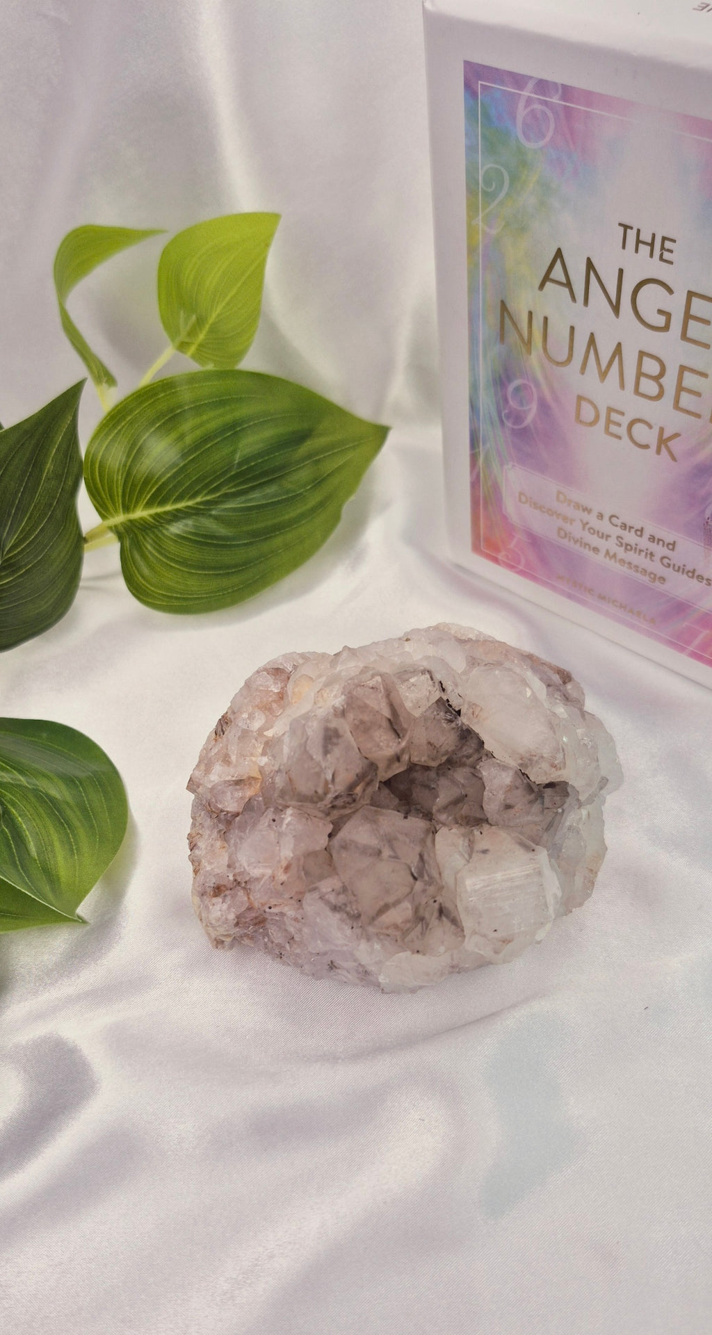 Natural Smokey Quartz Cluster Specimen