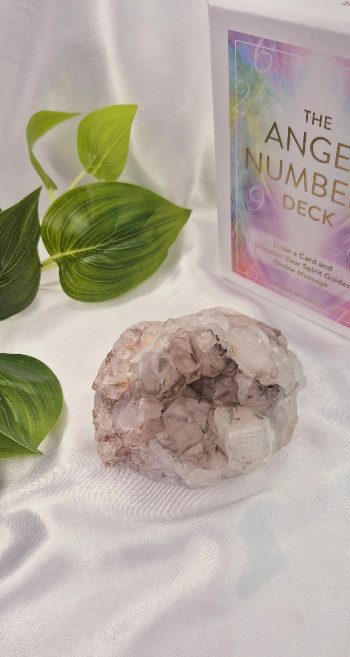 Natural Smokey Quartz Cluster Specimen