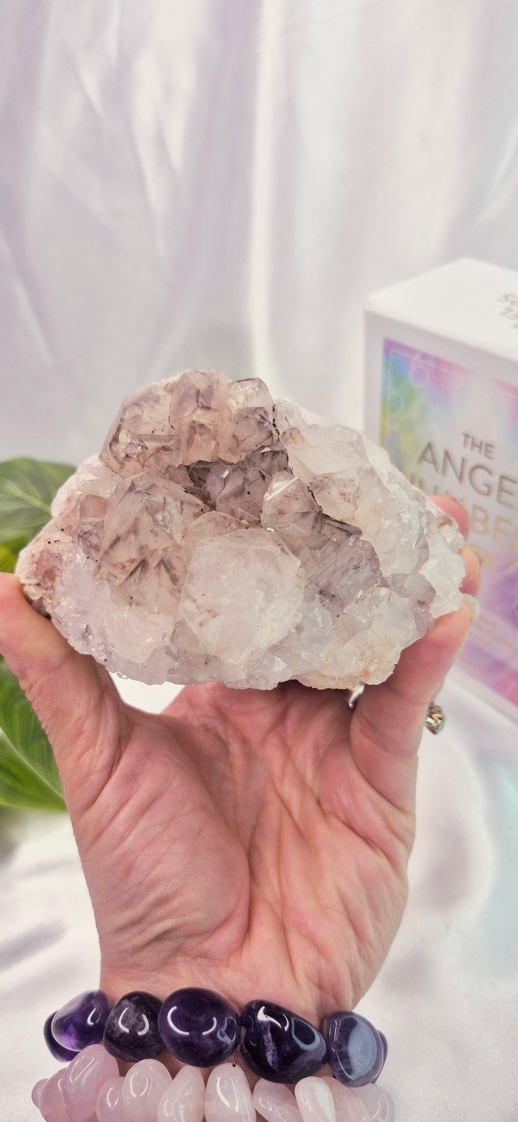 Natural Smokey Quartz Cluster Specimen