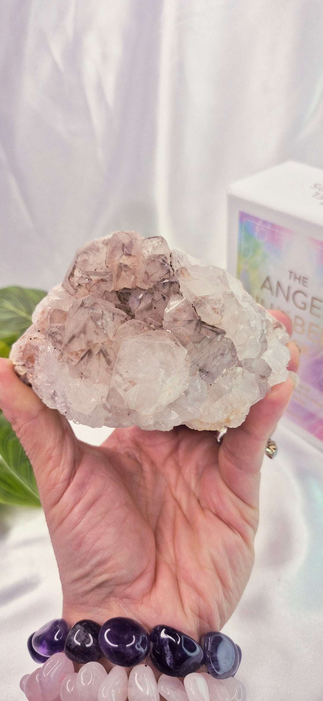 Natural Smokey Quartz Cluster Specimen