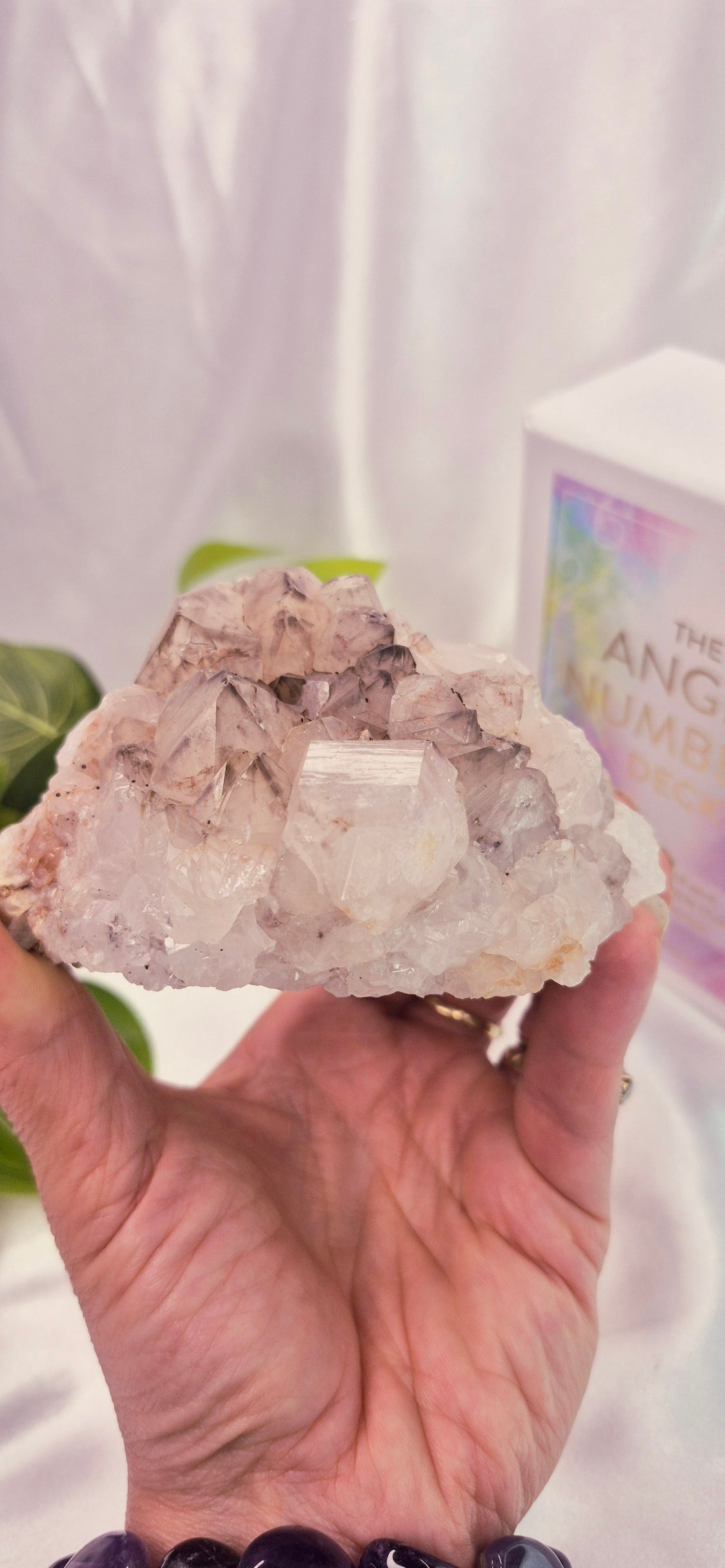 Natural Smokey Quartz Cluster Specimen