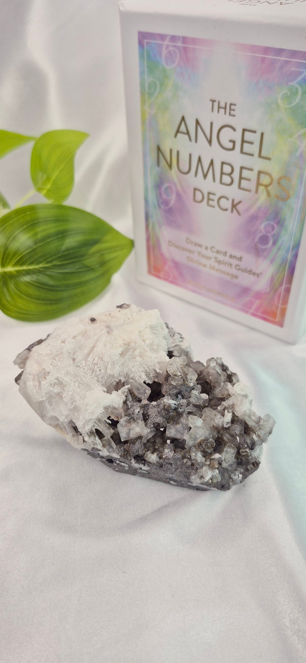 Apophyllite and Scolecite Cluster Specimen