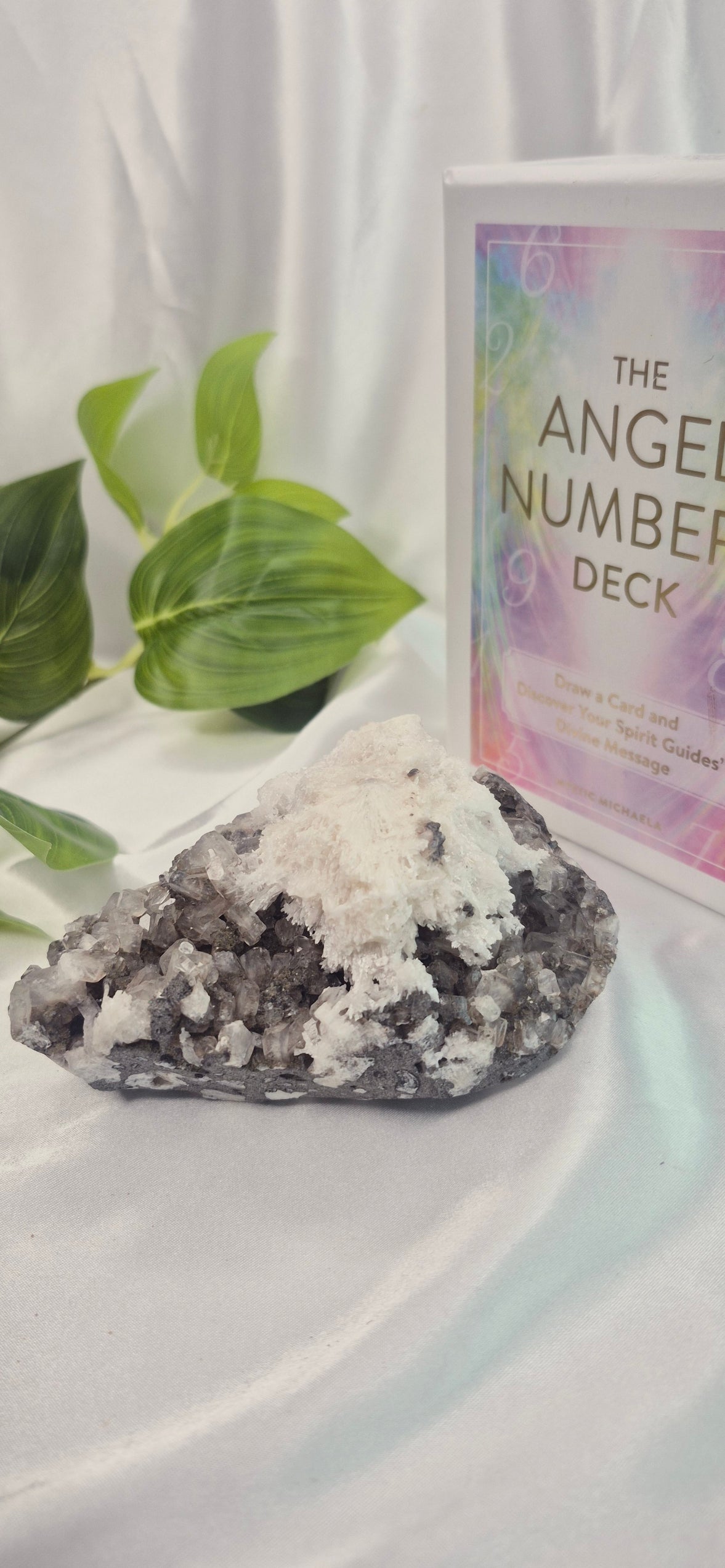 Apophyllite and Scolecite Cluster Specimen