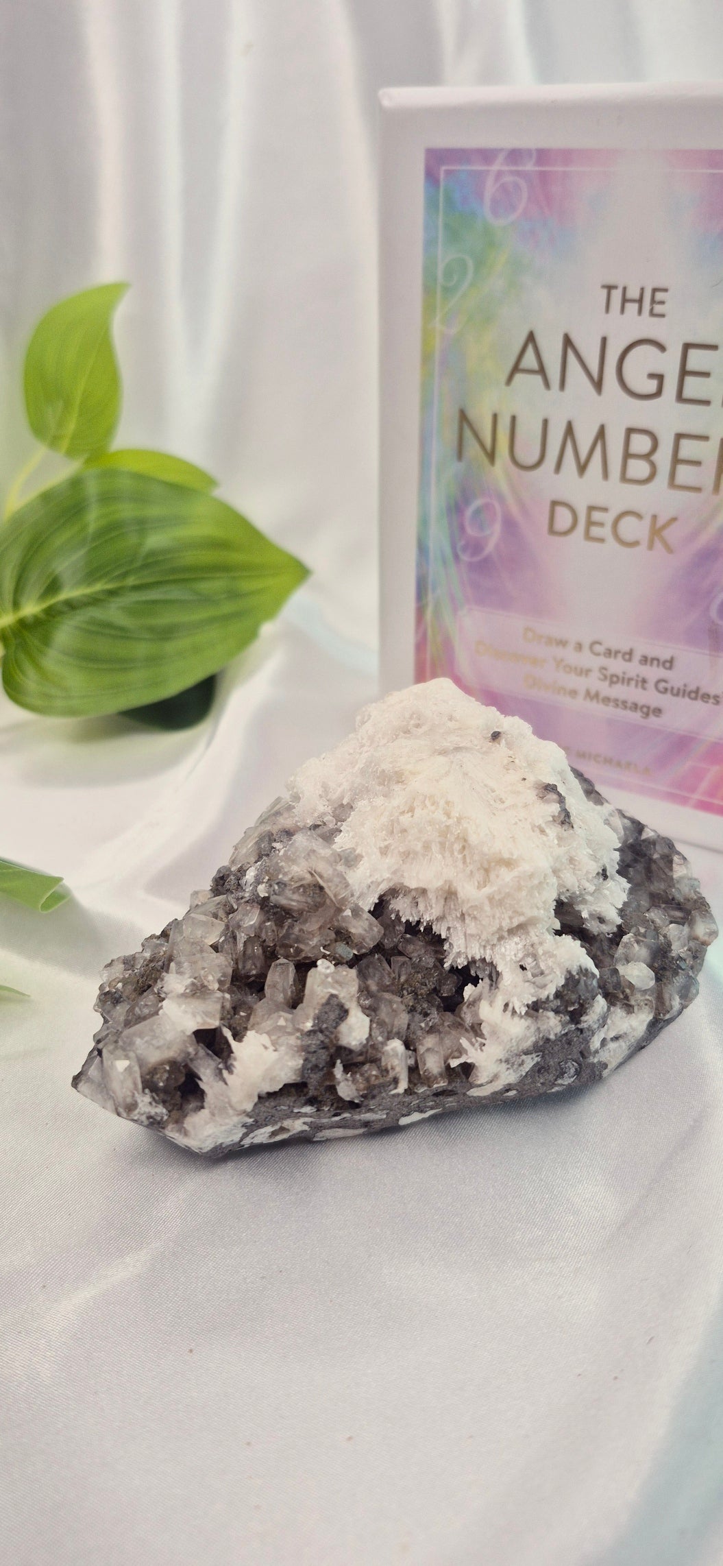 Apophyllite and Scolecite Cluster Specimen