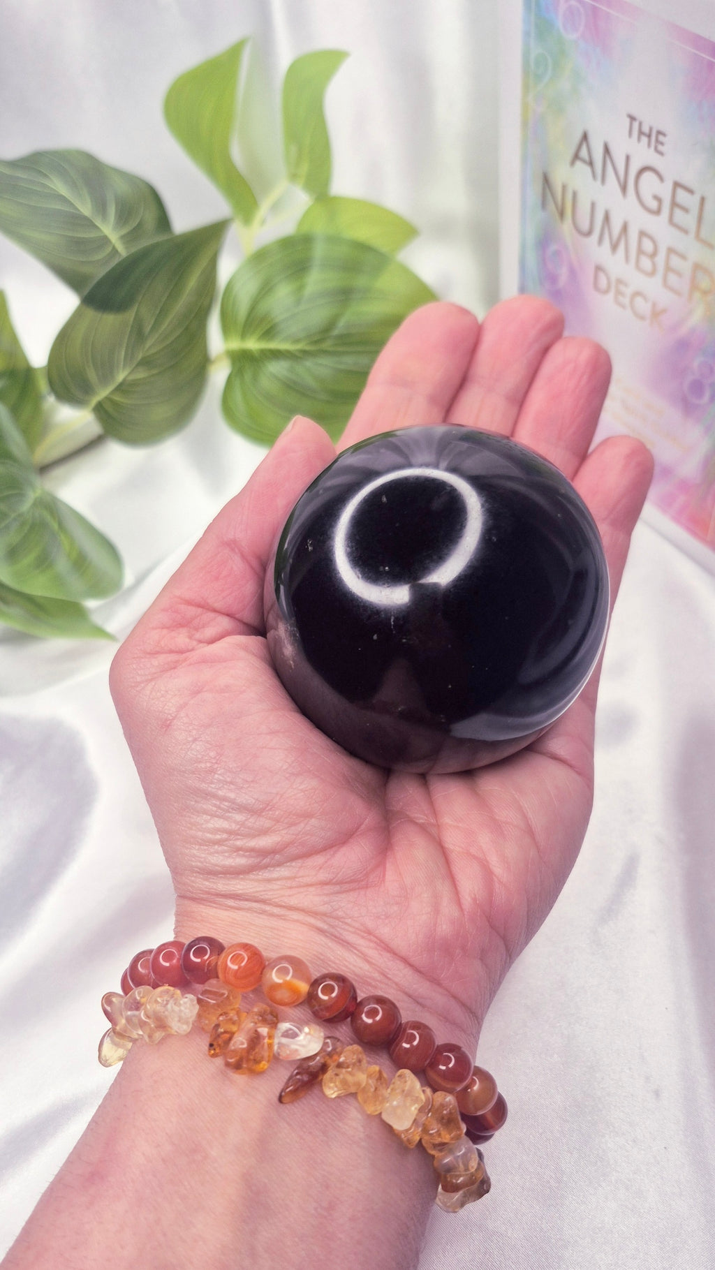 Black Obsidian Sphere