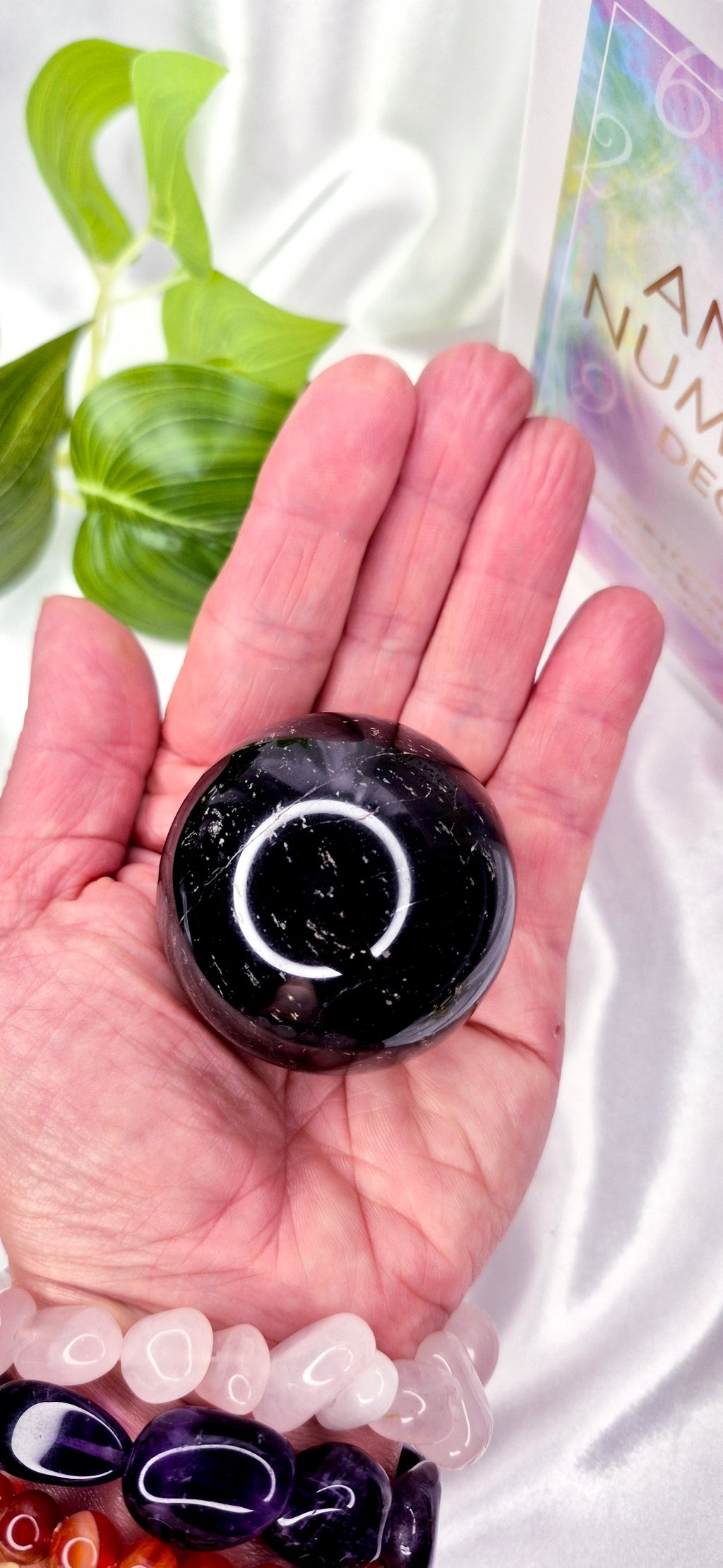 Black Tourmaline Spere #C