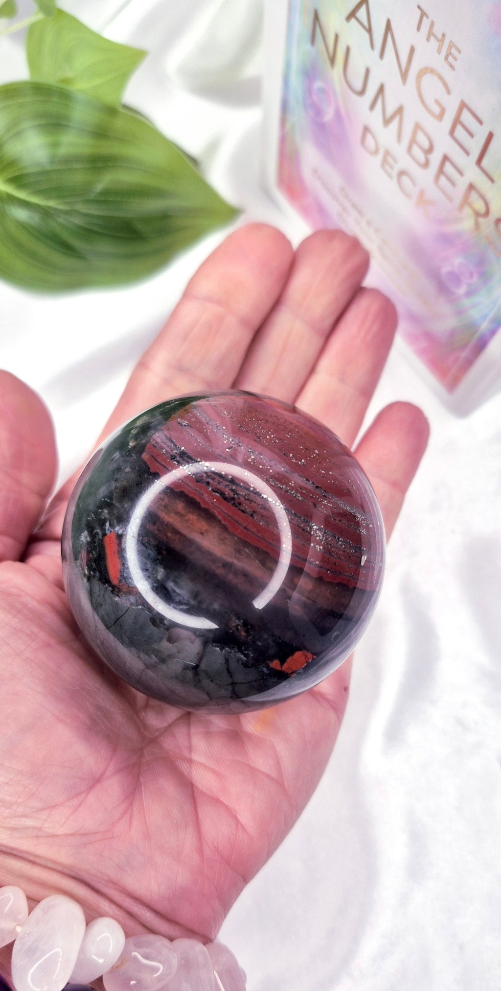 Bloodstone Sphere #A