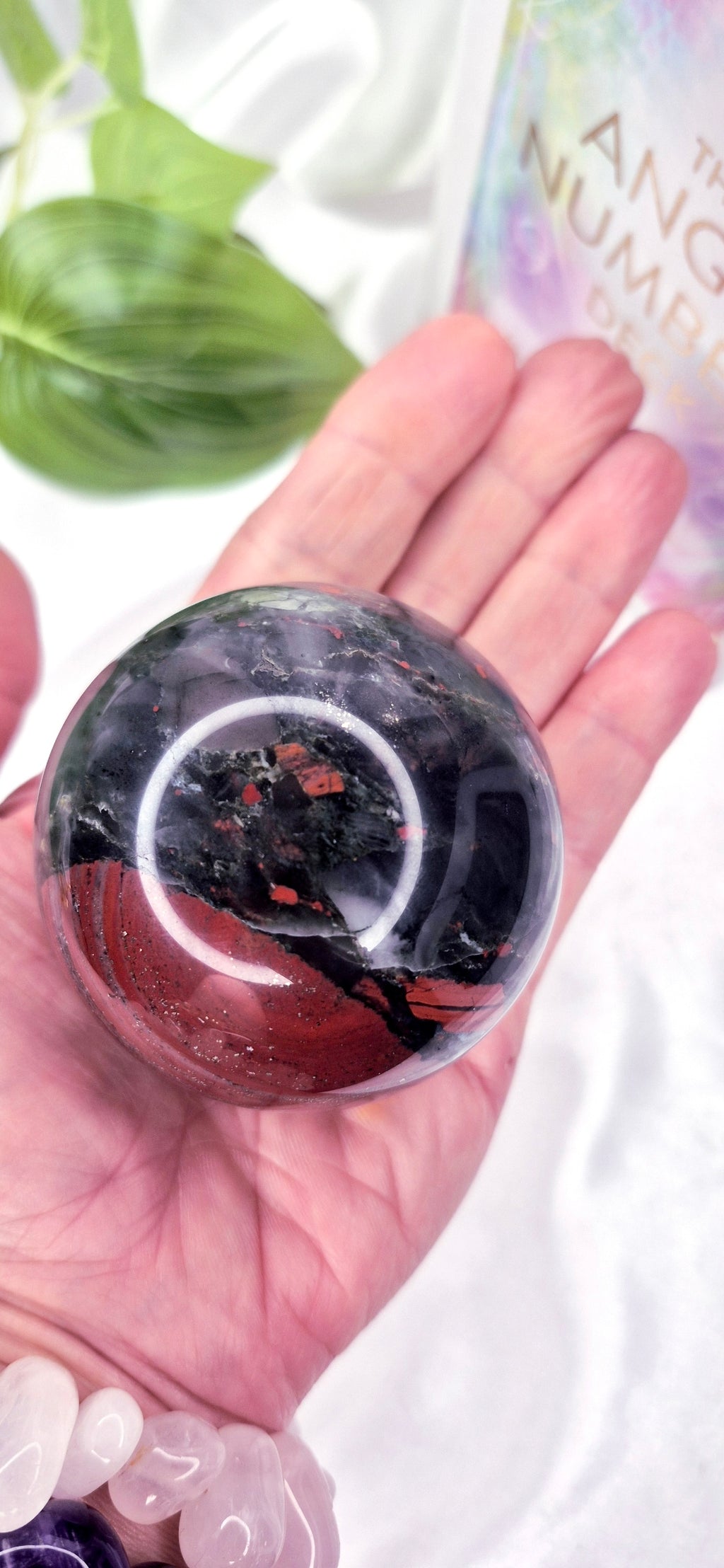 Bloodstone Sphere #A