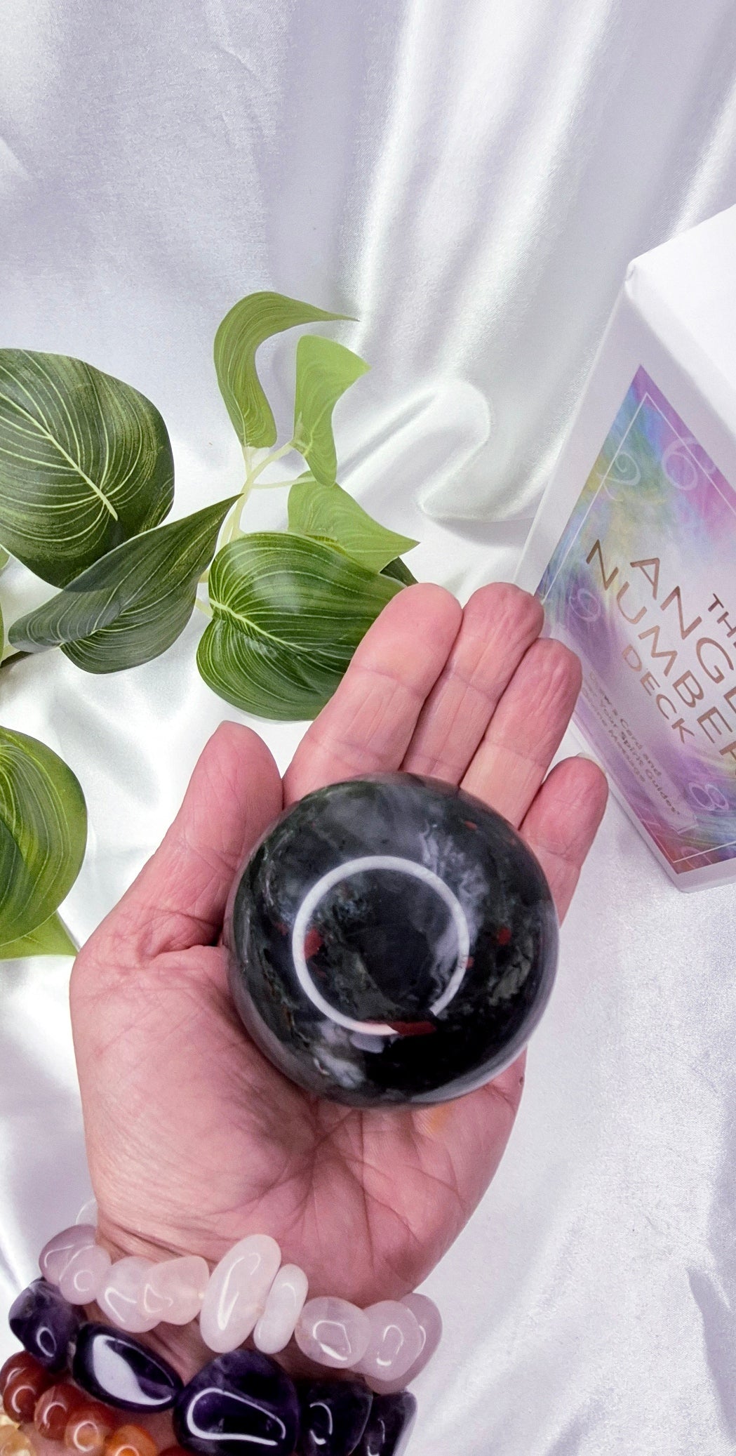 Bloodstone Sphere #A