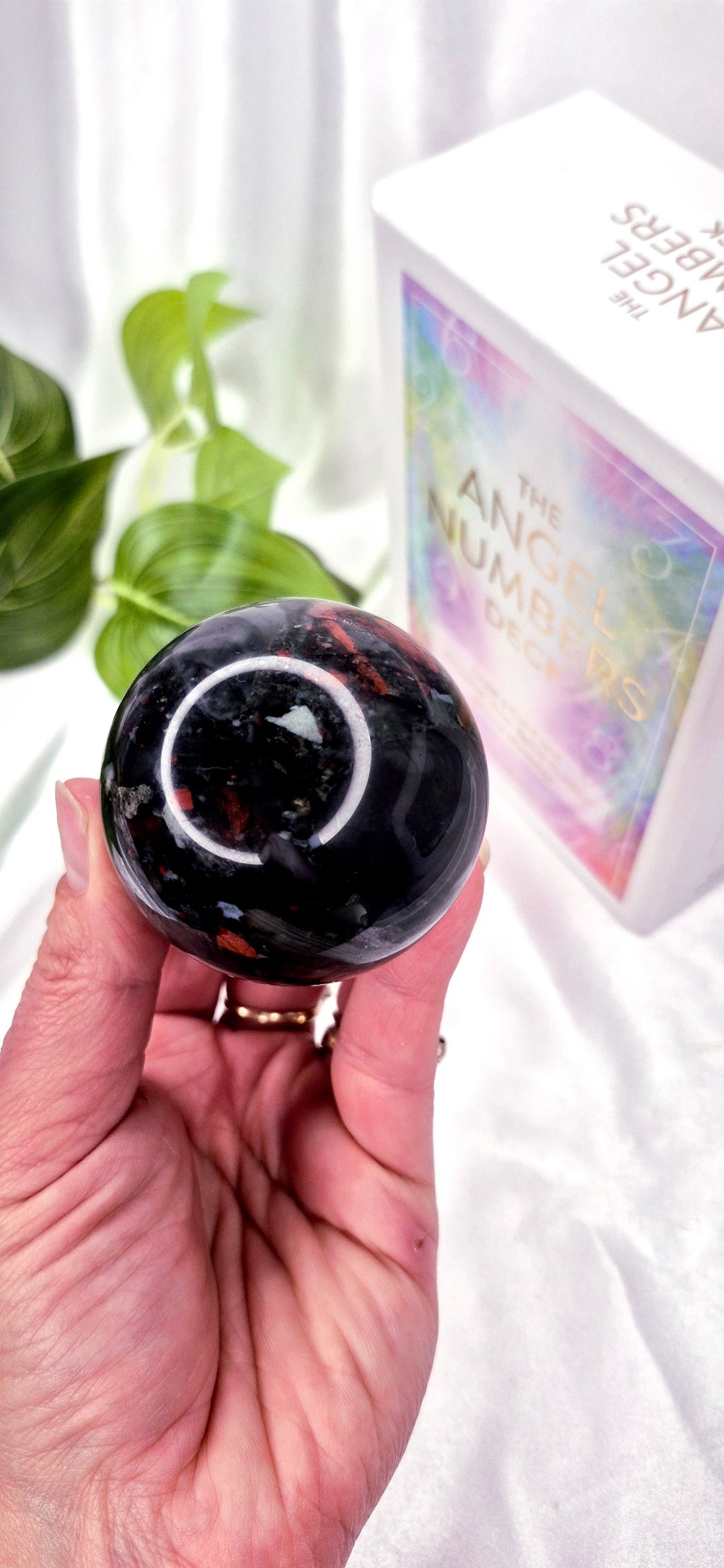 Bloodstone Sphere #B