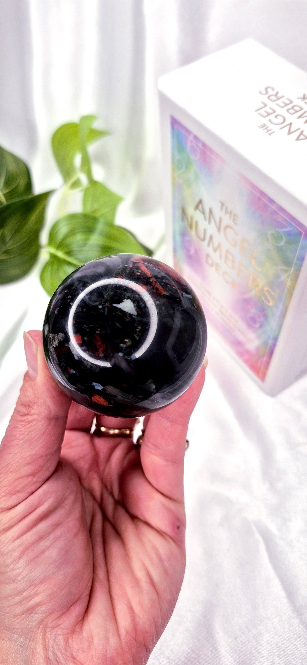 Bloodstone Sphere #B