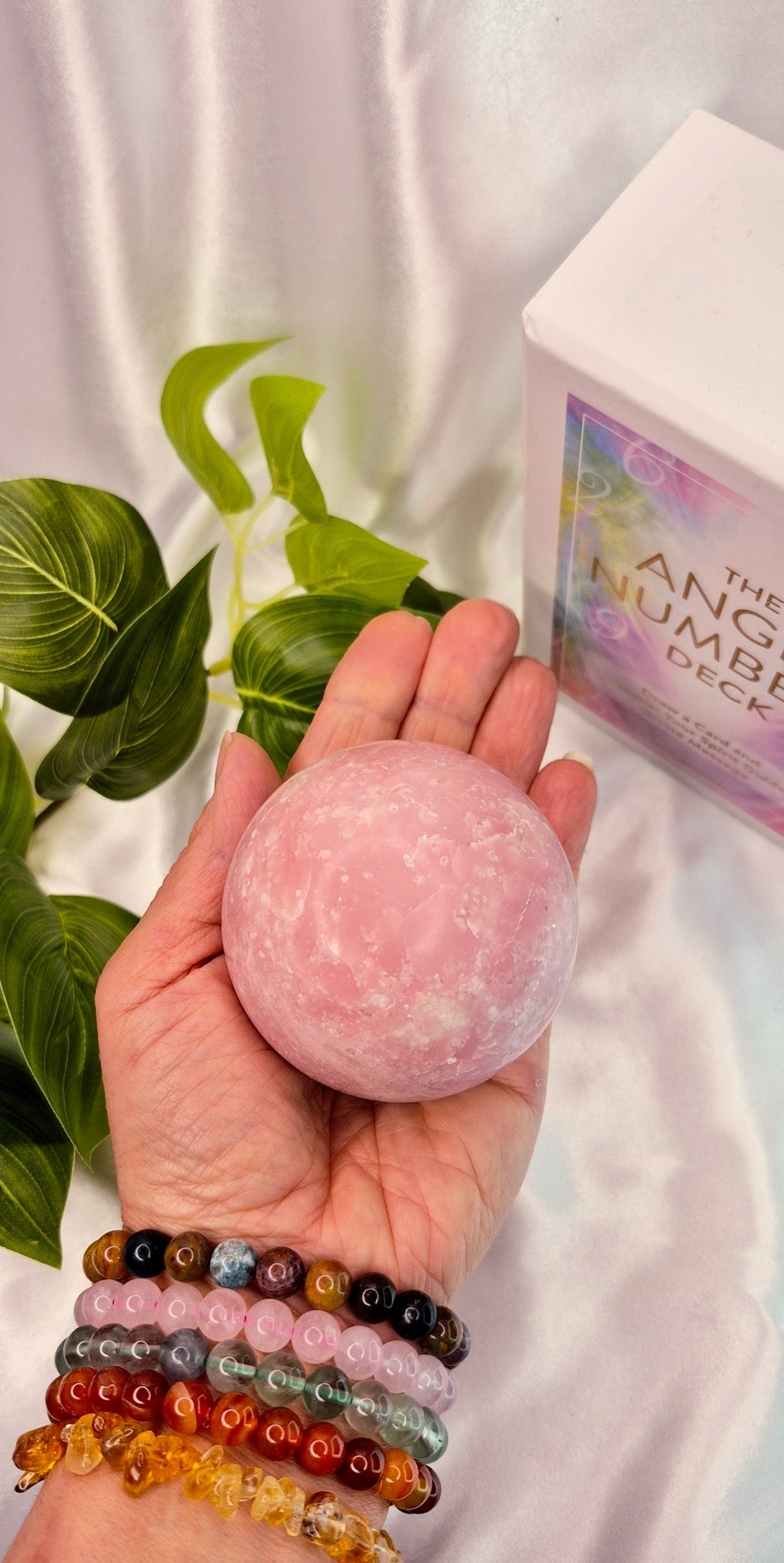 Pink Opal Sphere (rare) #B