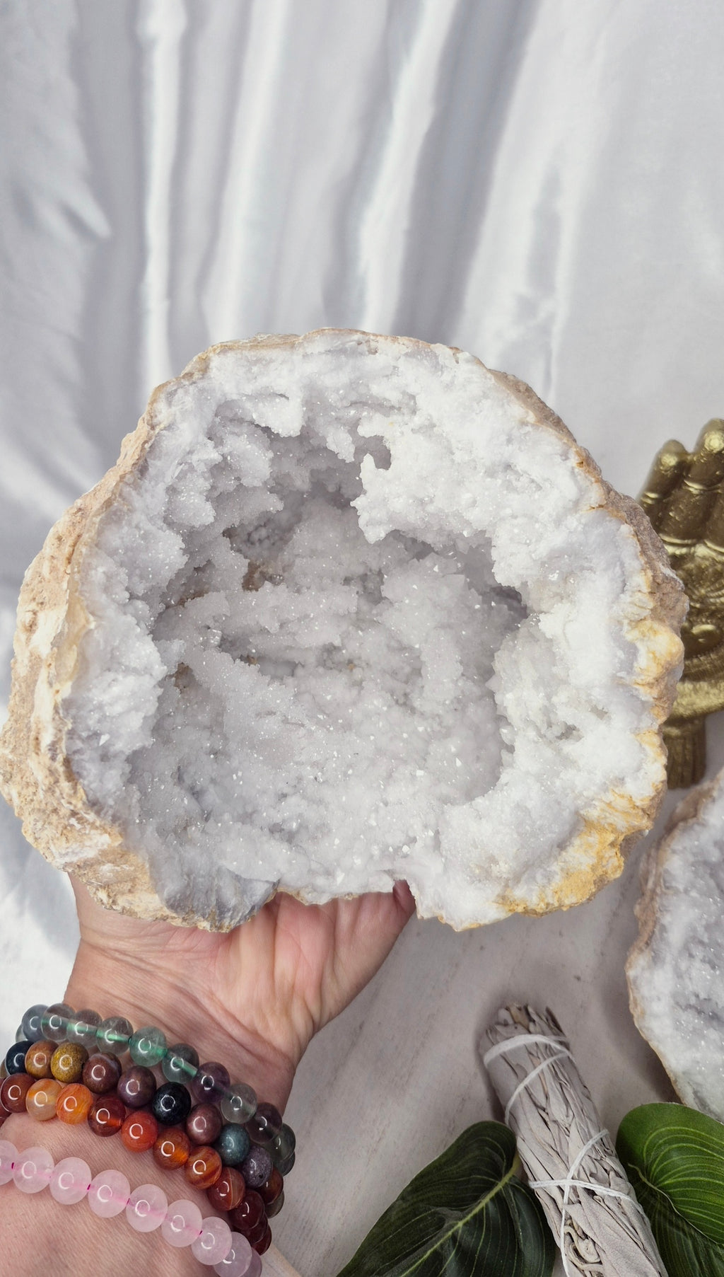Moroccan Quartz Geode  #A