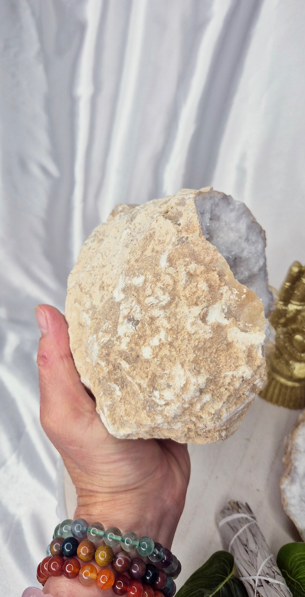 Moroccan Quartz Geode  #A