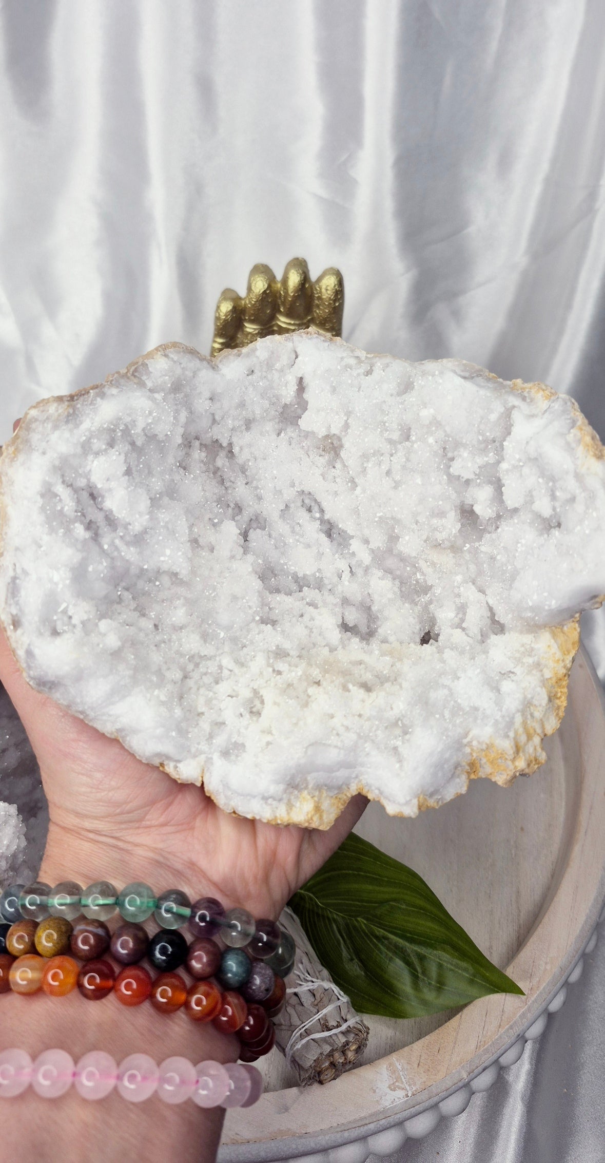 Moroccan Quartz Geode  #A