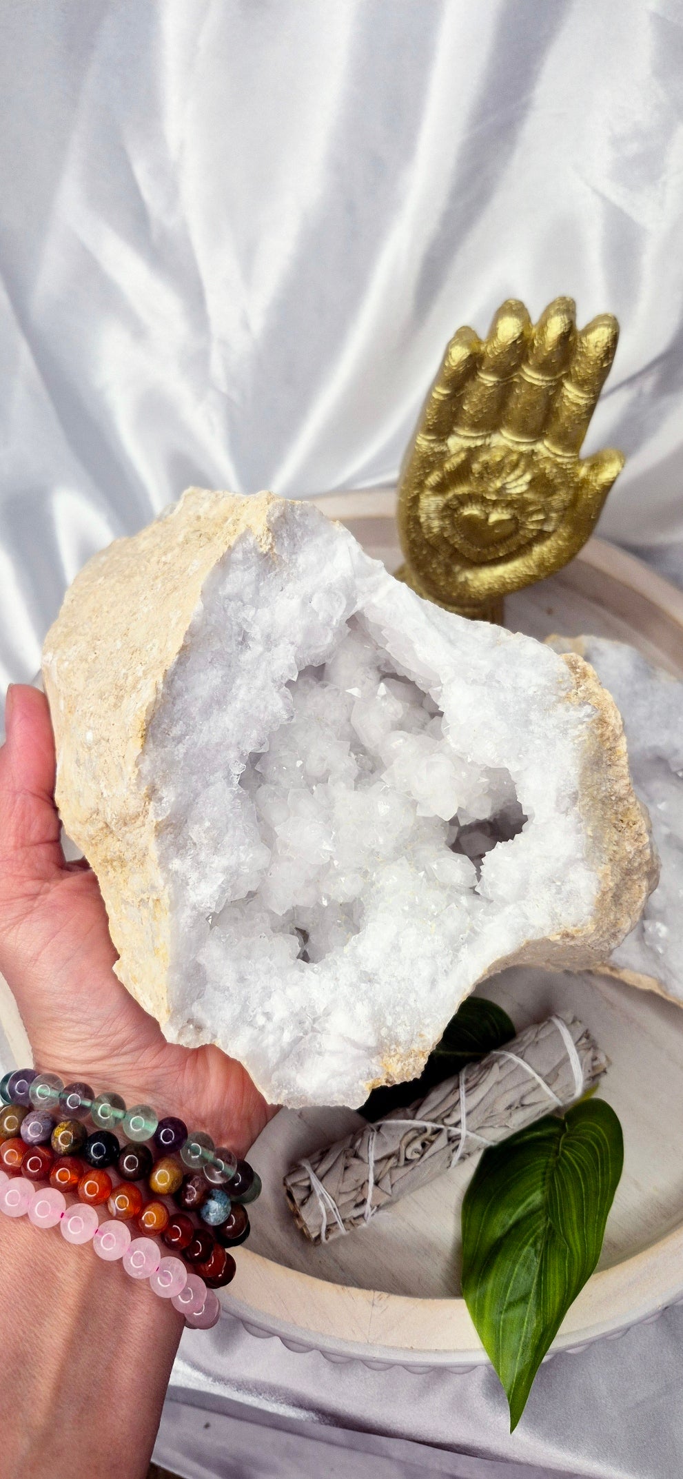 Moroccan Quartz Geode #B