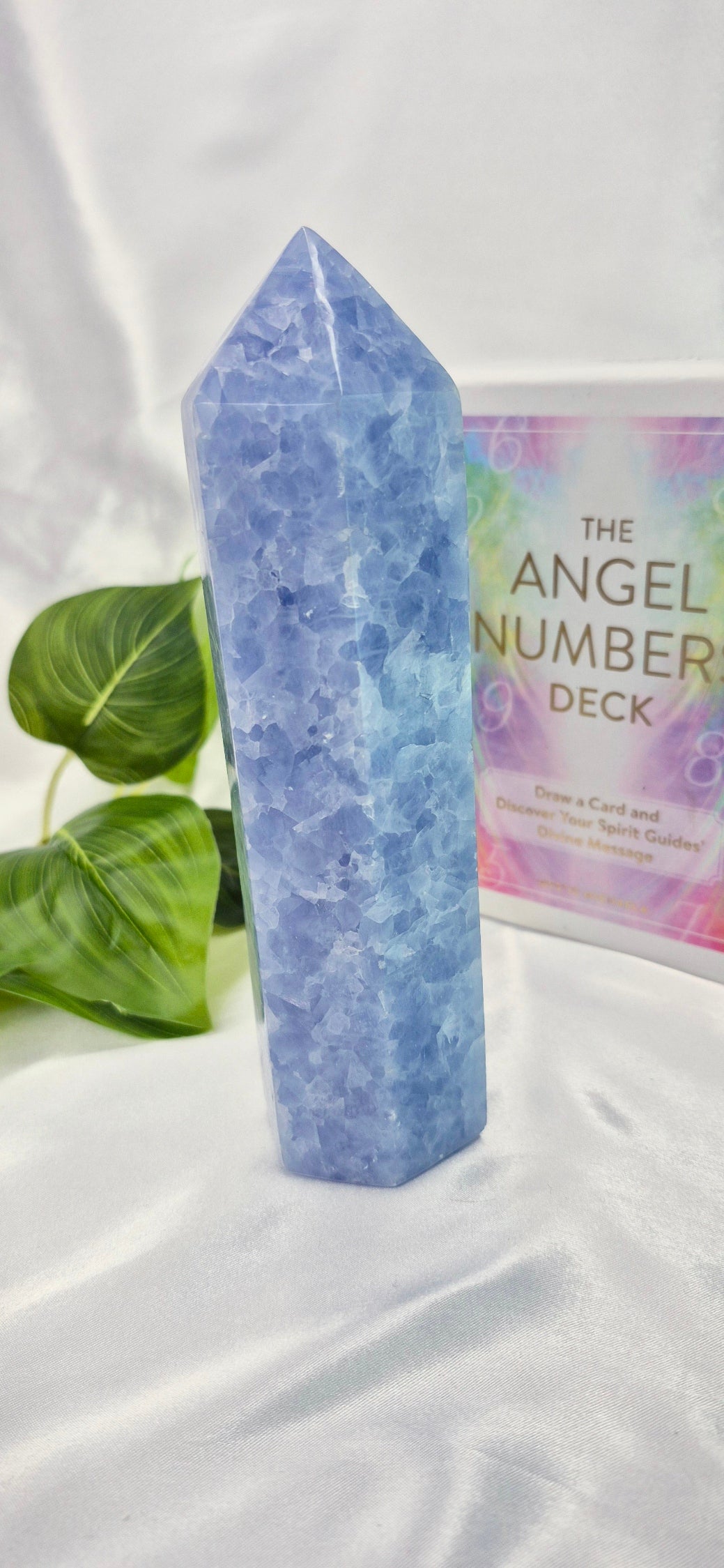 Blue Calcite Tower #B