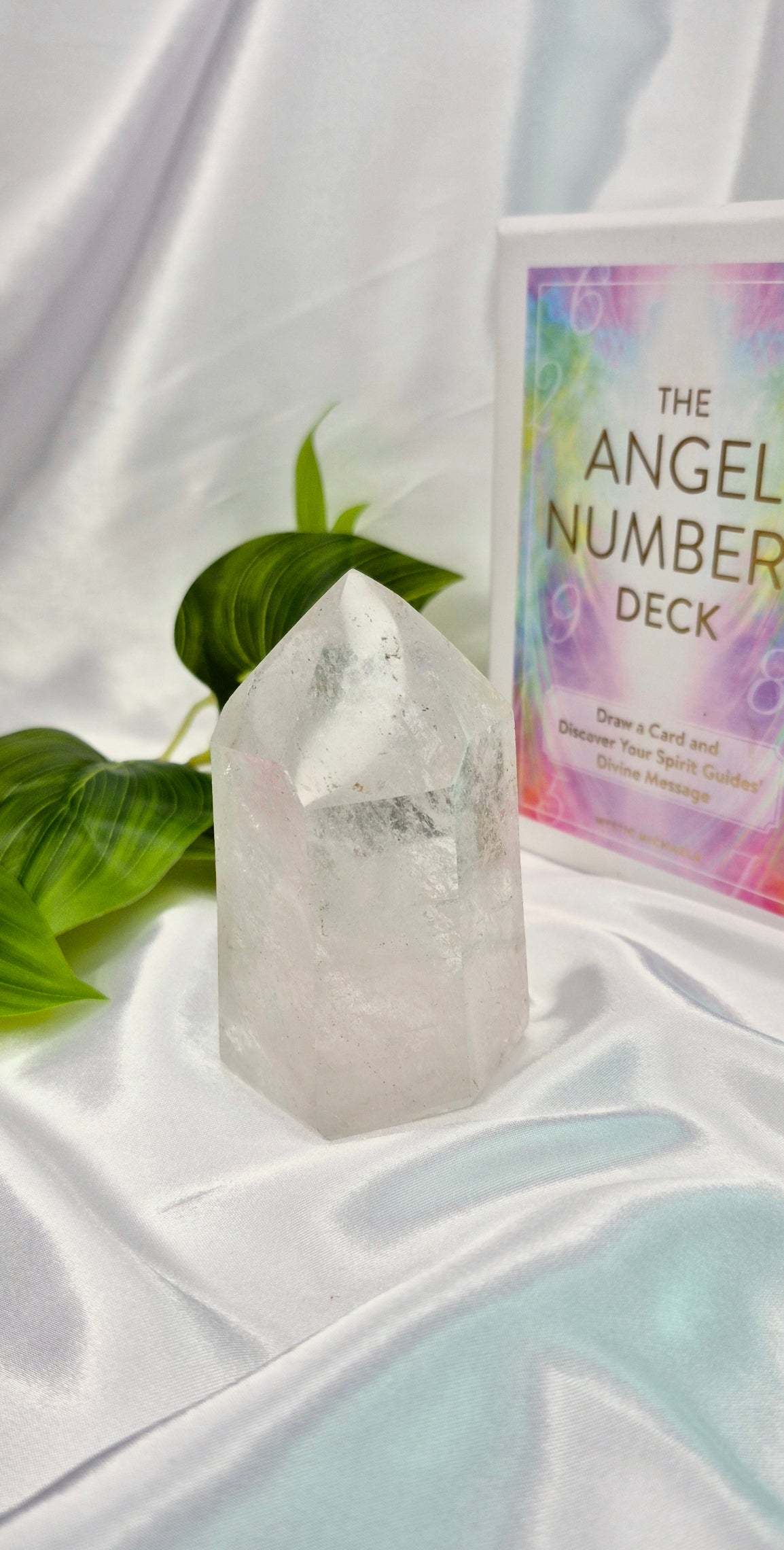 Clear Quartz Polished Tower #A