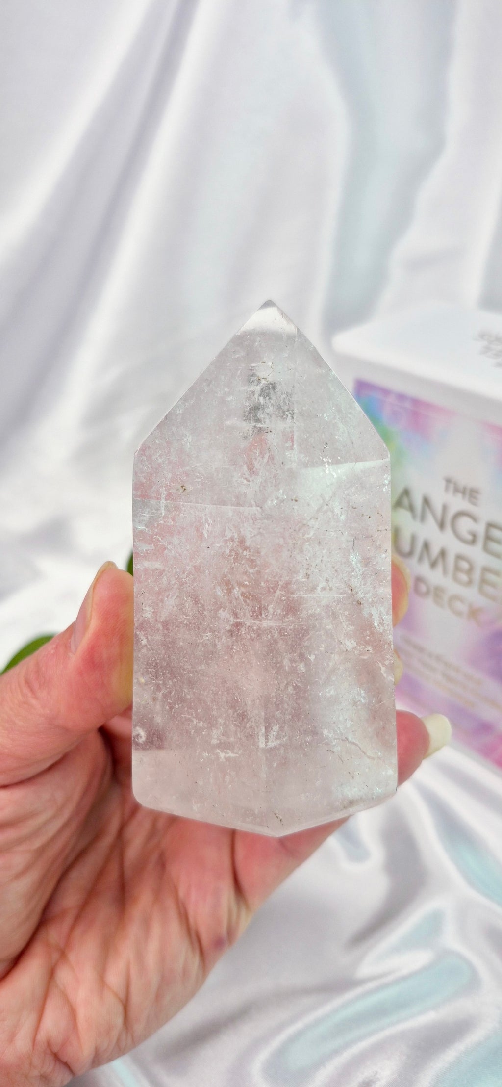 Clear Quartz Polished Tower #A