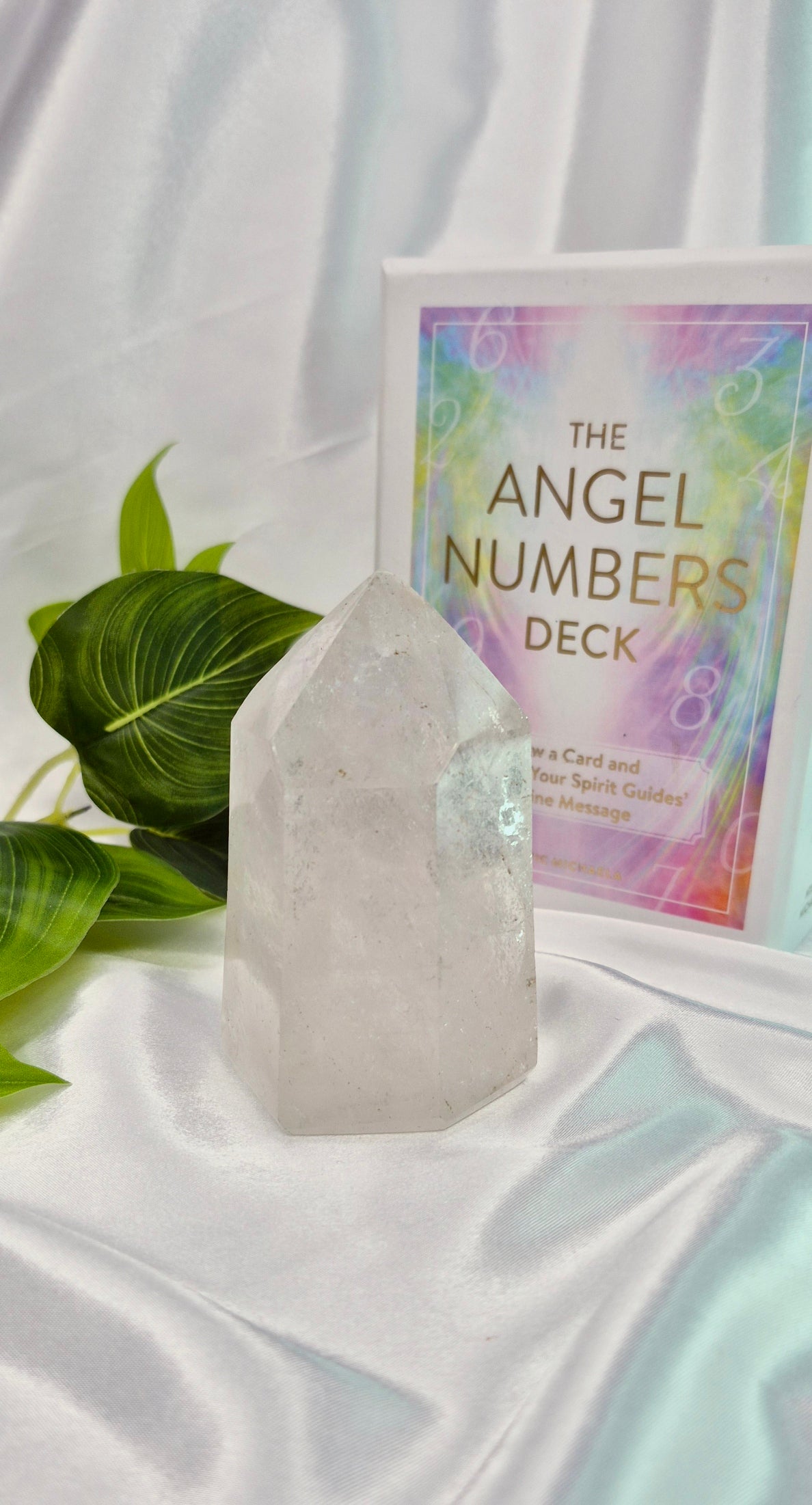 Clear Quartz Polished Tower #A