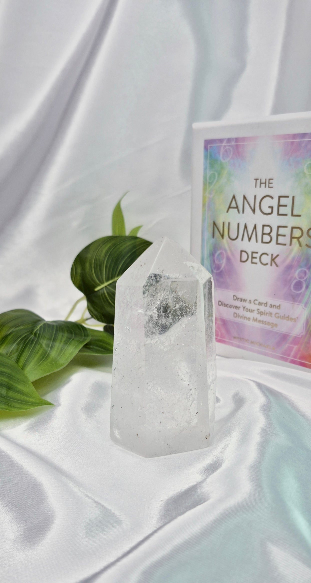 Clear Quartz Polished Tower #B