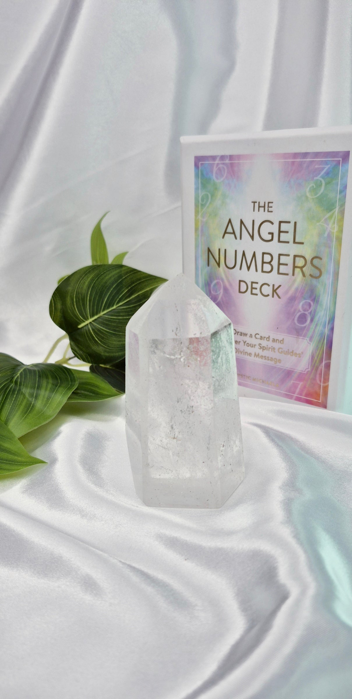 Clear Quartz Polished Tower #B