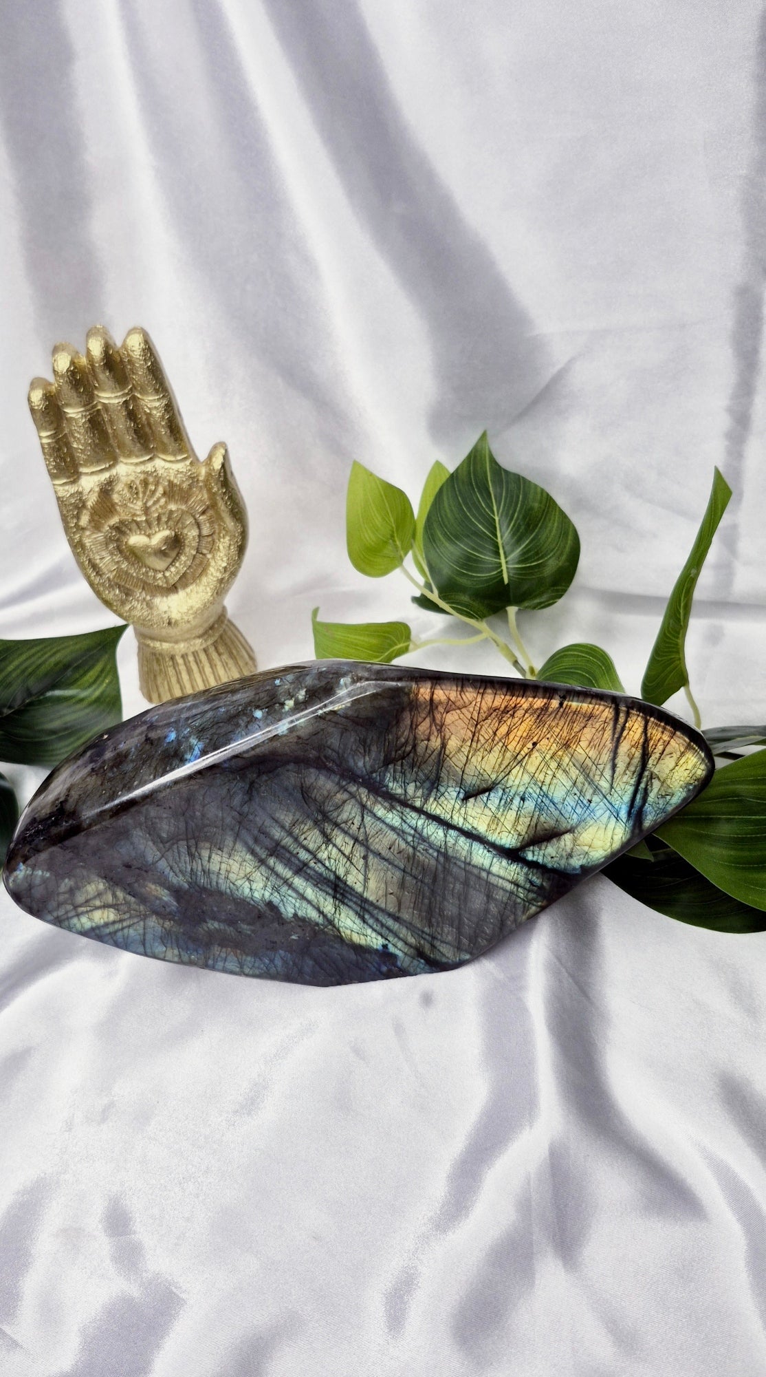 Labradorite Statement Piece Polished Free Form  #A