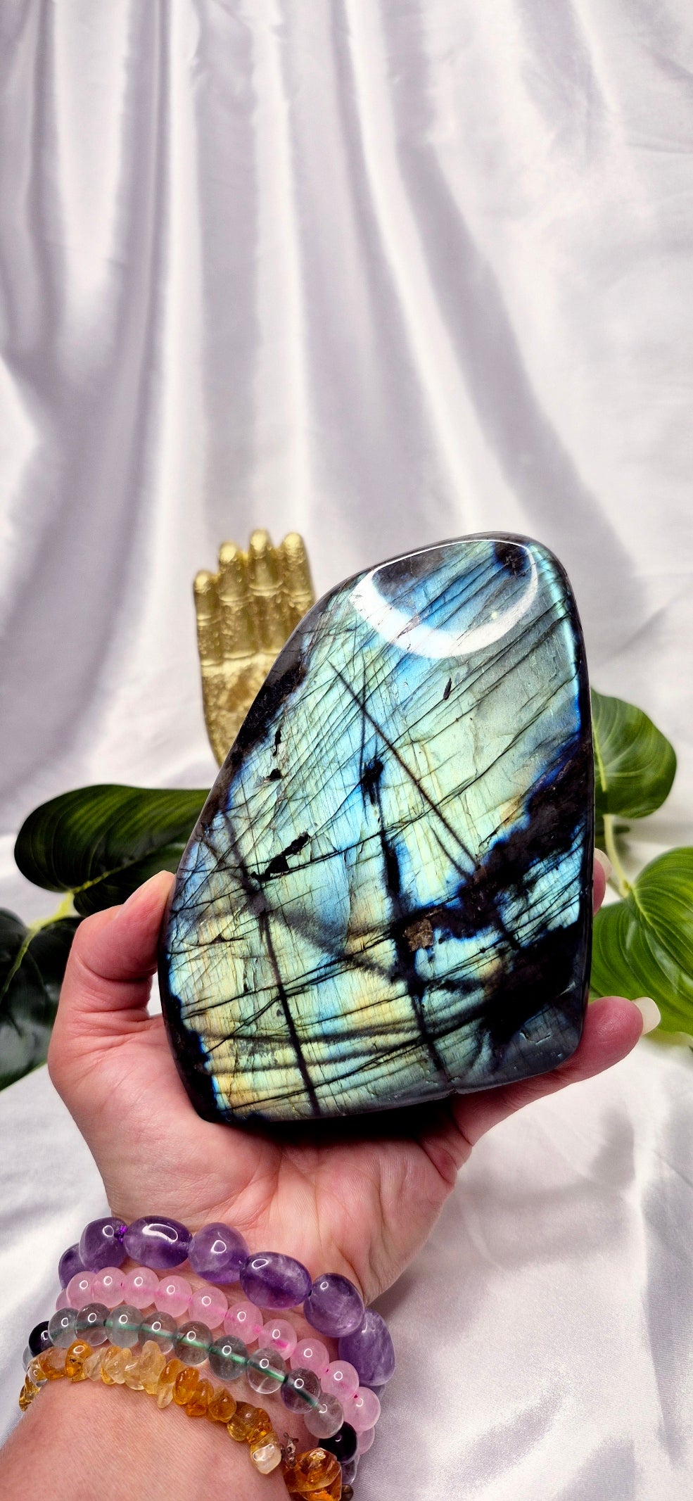labradorite Statement Piece Polished Free form #C