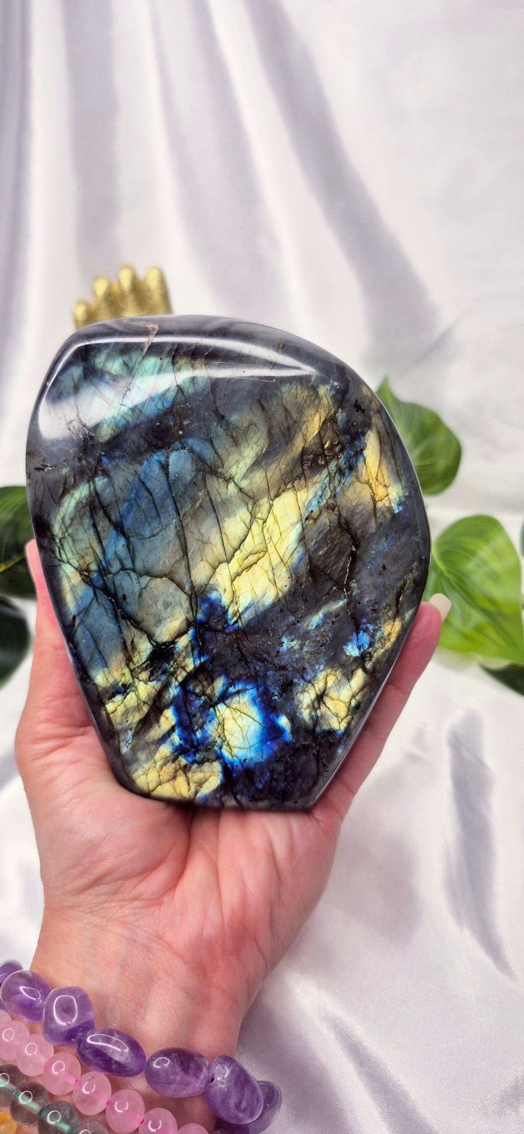 Labradorite Statement Piece Polished Free Form #B