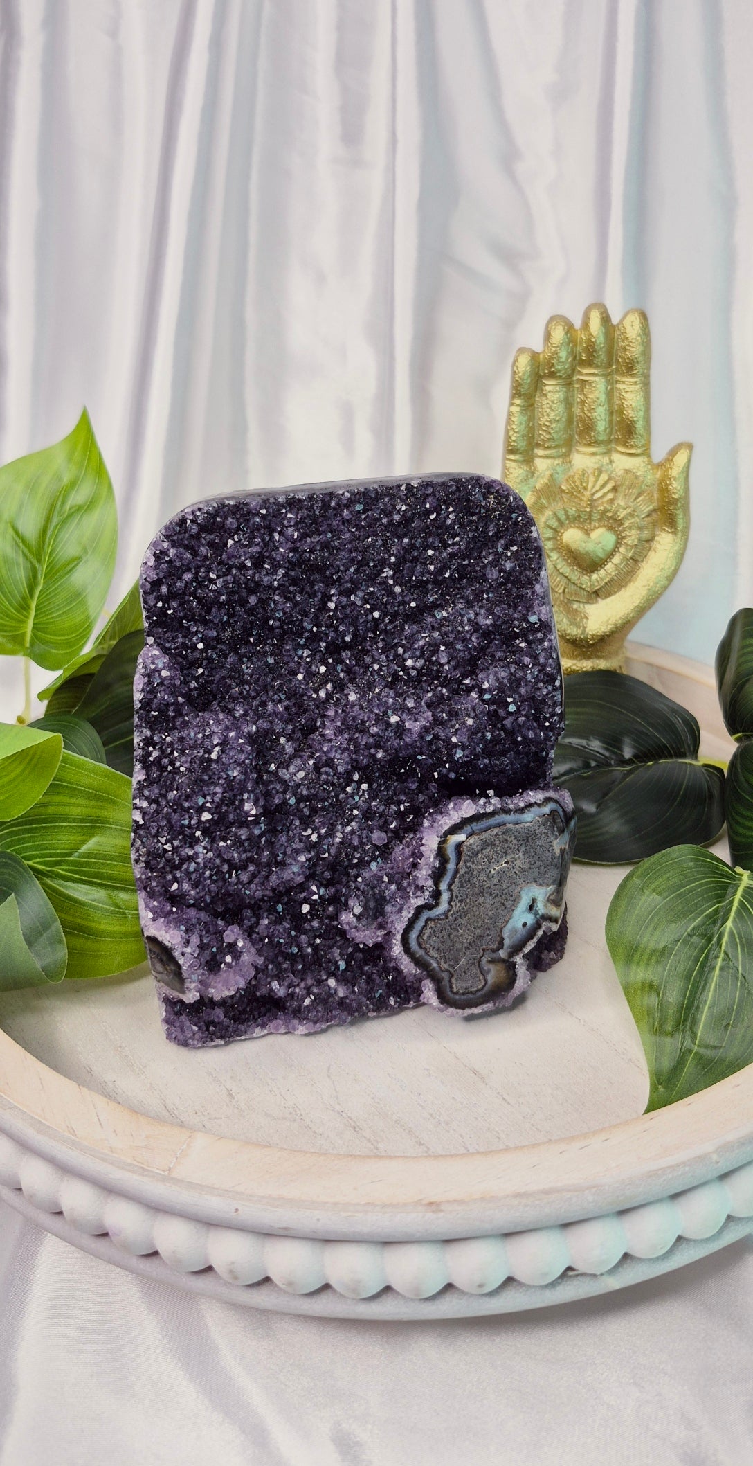 New Release Statement Piece A Grade Rainbow Amethyst Freeform