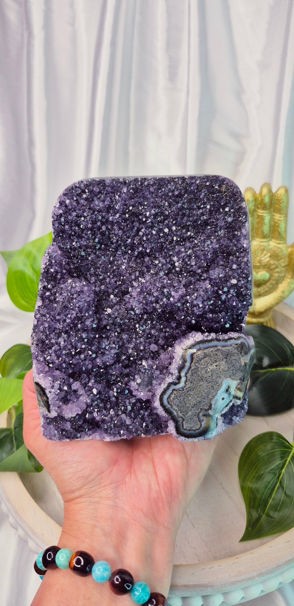 New Release Statement Piece A Grade Rainbow Amethyst Freeform