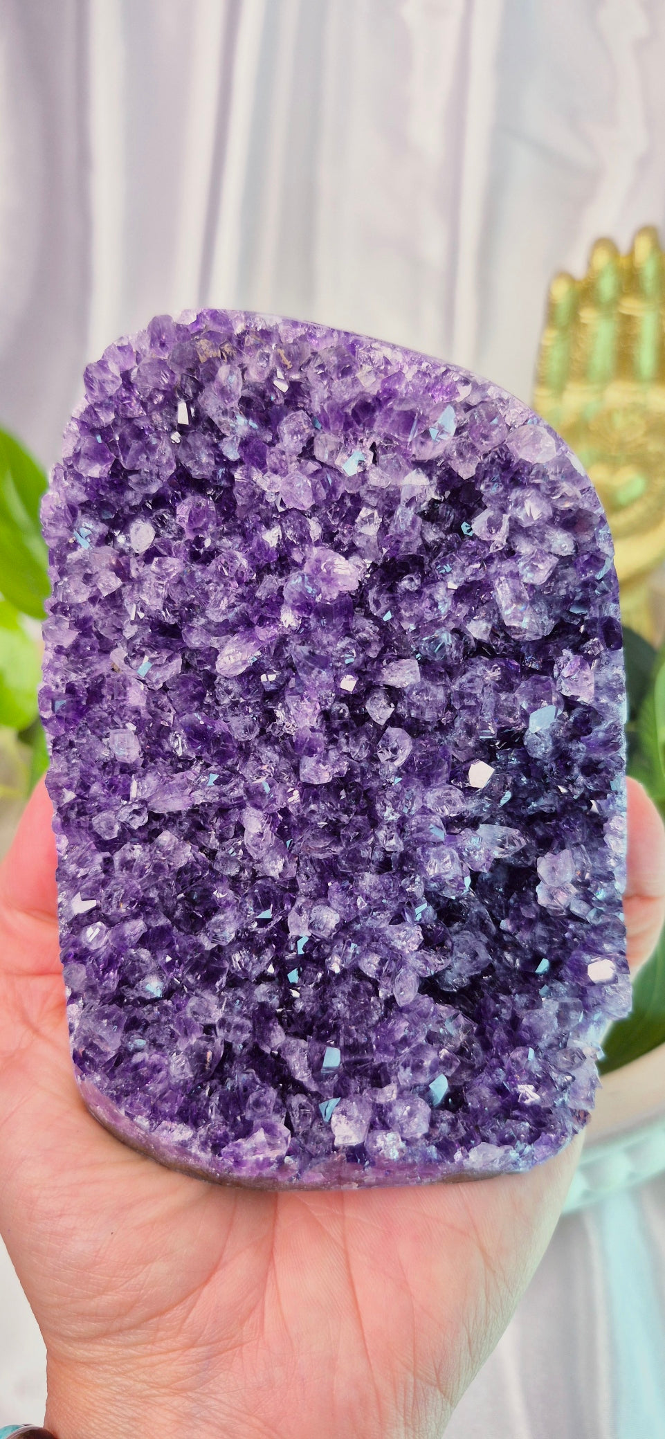 New Release A Grade Sugar Druzy Amethyst FreeForm #B