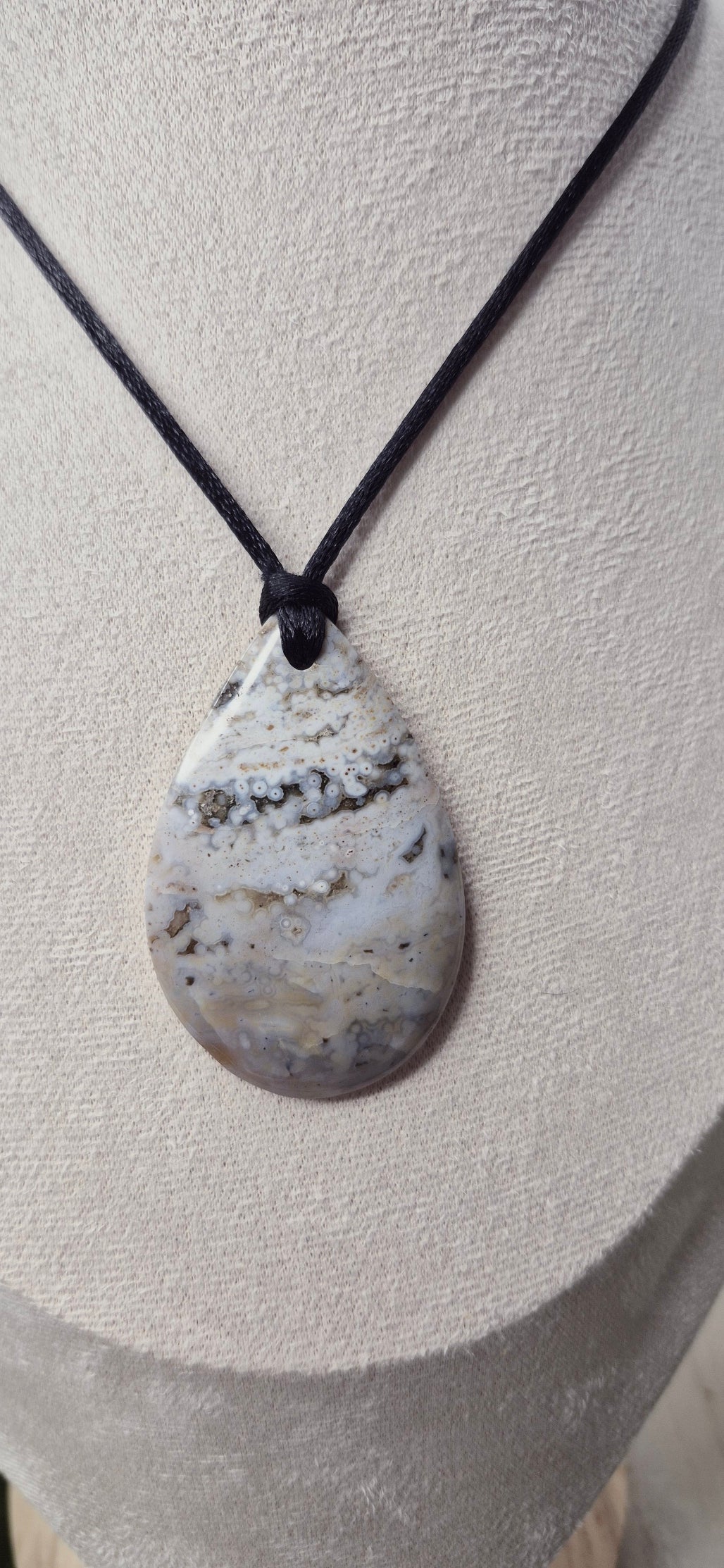Ocean Jasper Teardrop Pendant