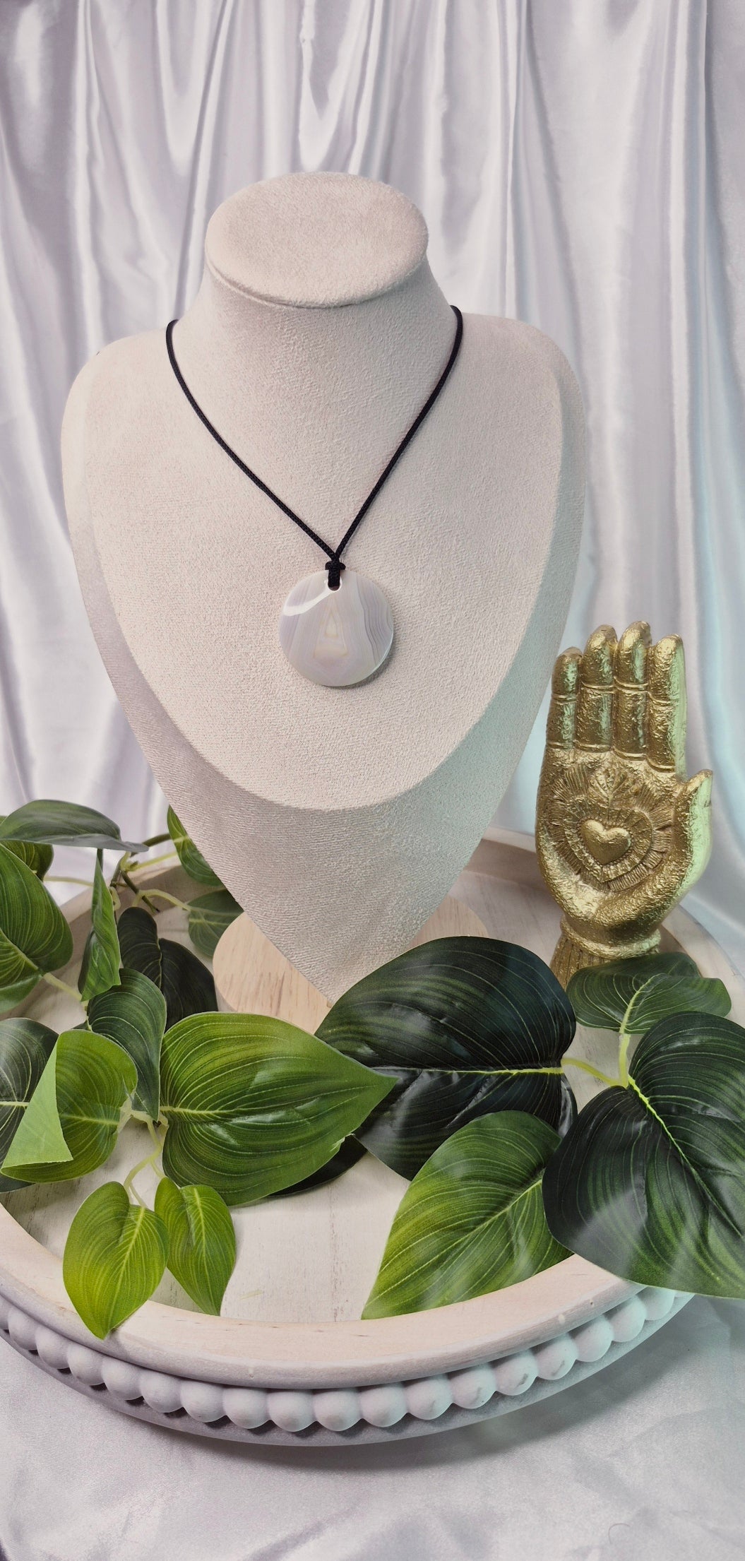 Banded Agate Pendant