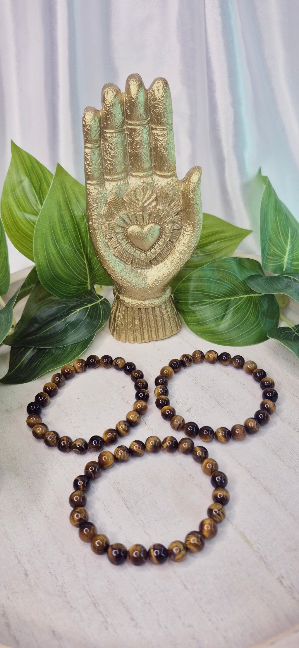 Tigers Eye Beaded Bracelet