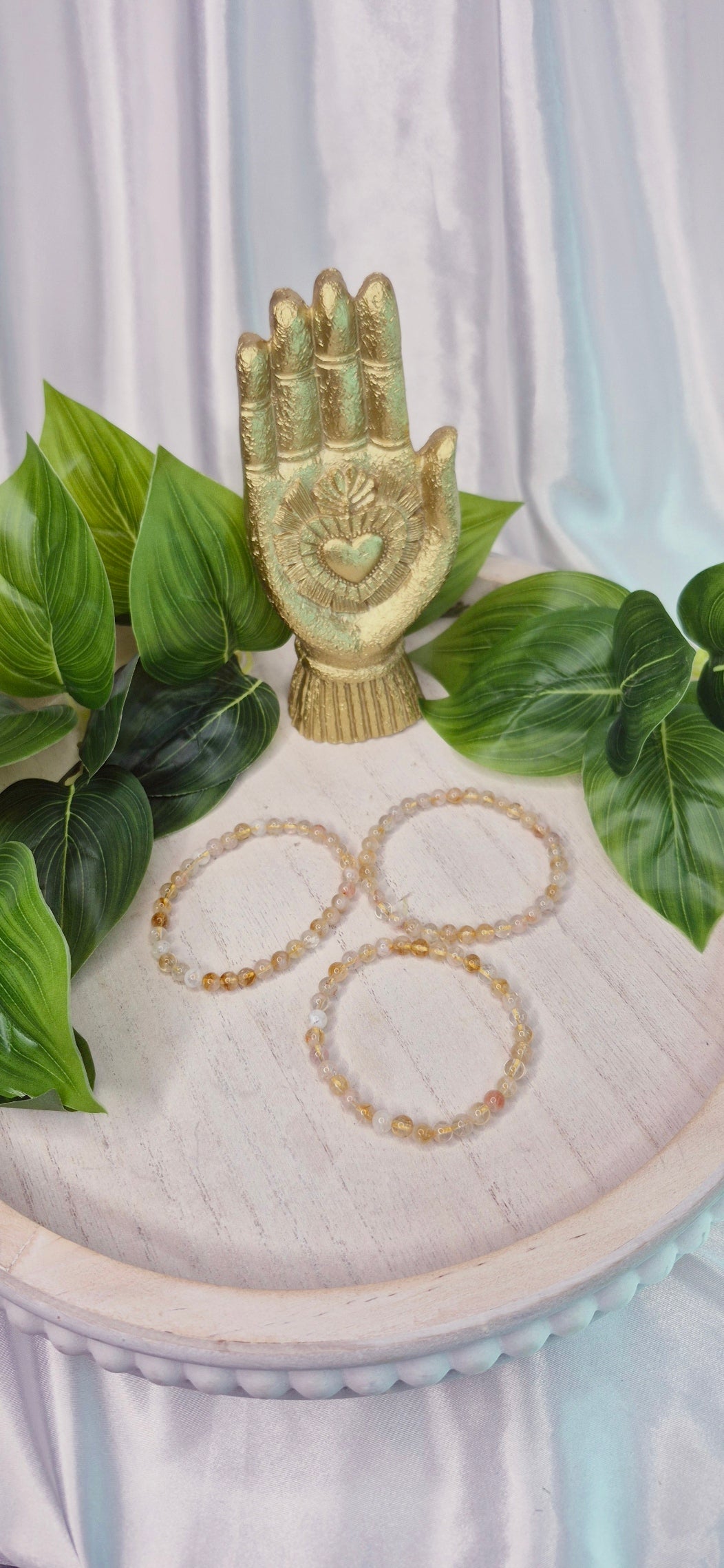 Golden Healer Beaded Bracelet