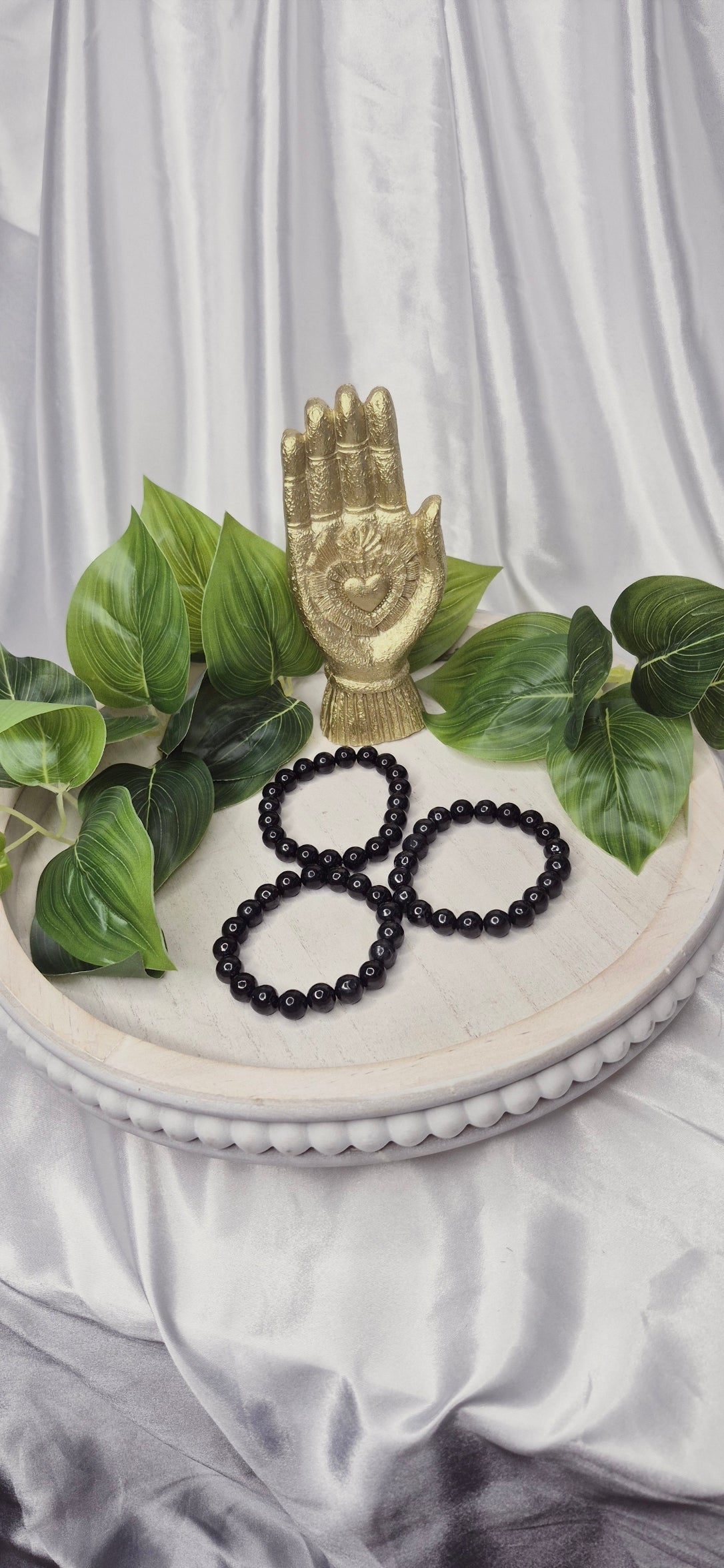 Shungite Beaded Bracelet