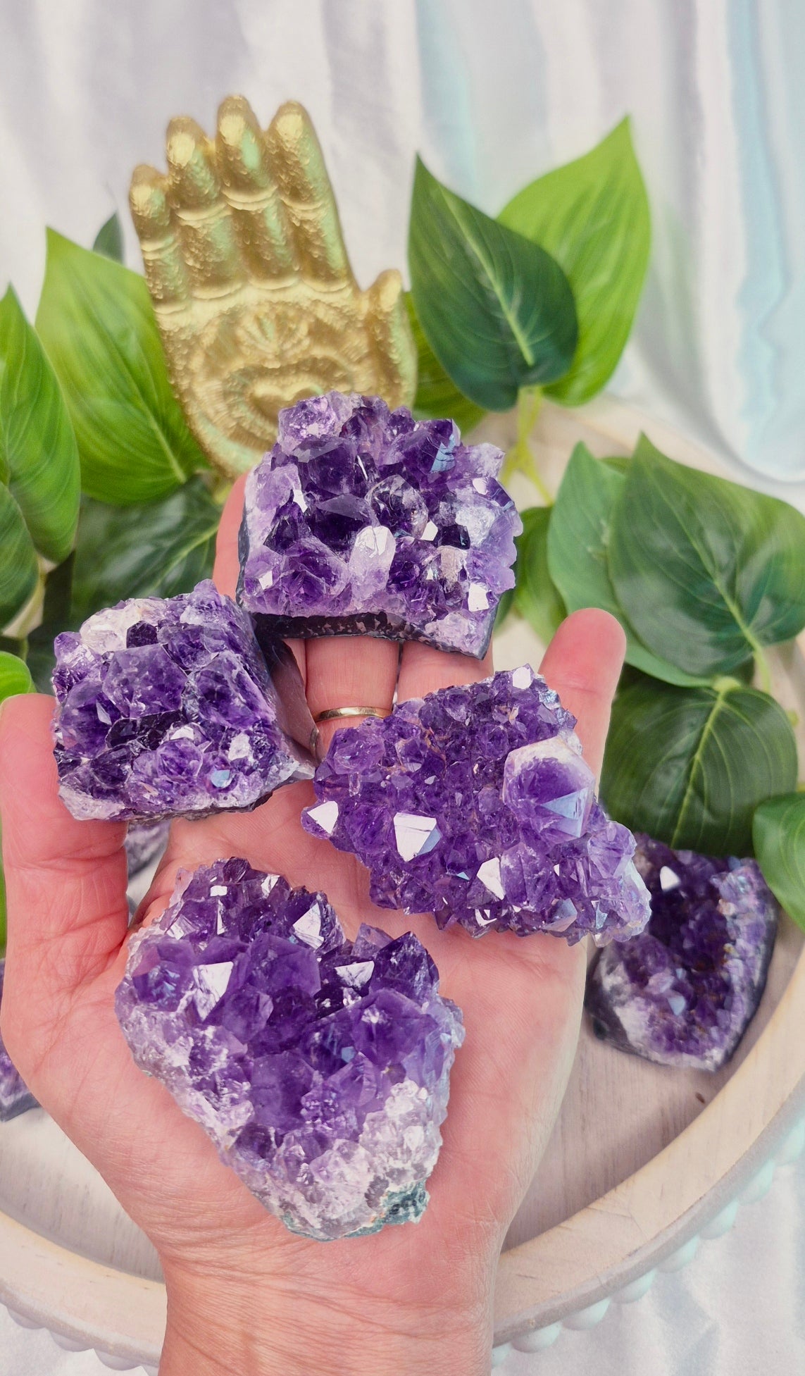 A Grade Large Amethyst Hand Specimen Clusters