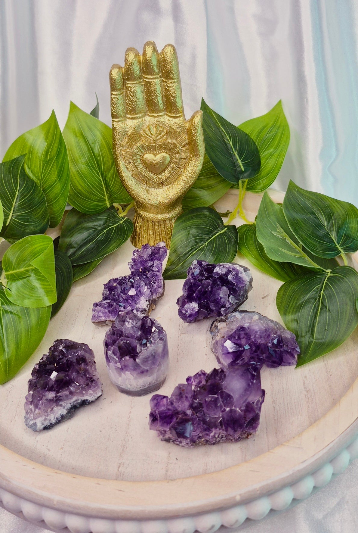 A Grade Small Amethyst Hand Specimen Clusters