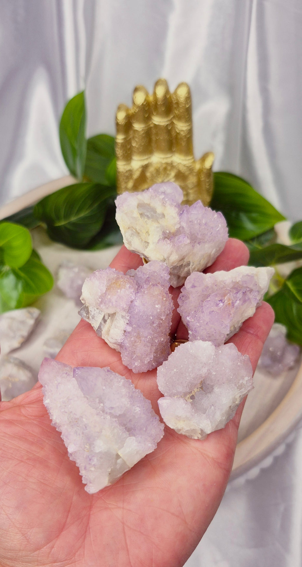 Spirit Quartz Specimen Cluster