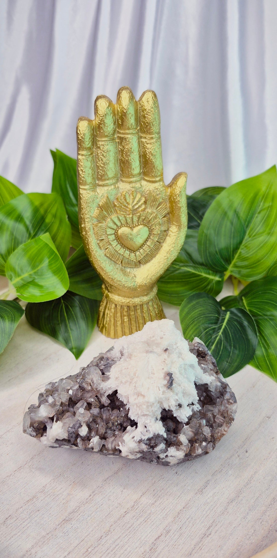 Apophyllite and Scolecite Cluster Specimen