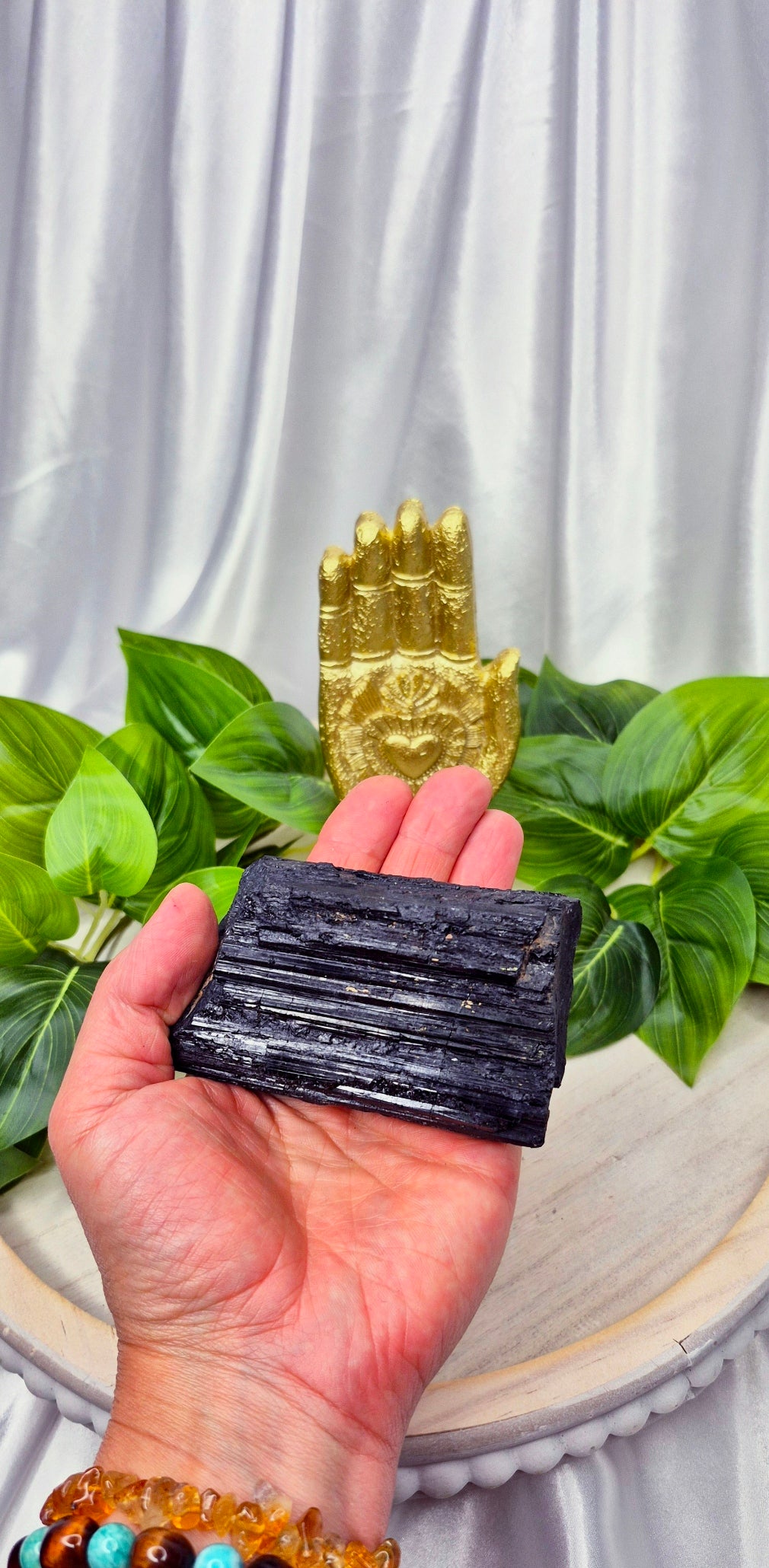 Extra Grade Raw Black Tourmaline Specimen