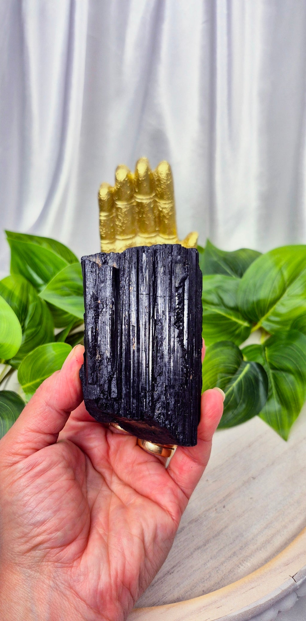 Extra Grade Raw Black Tourmaline Specimen